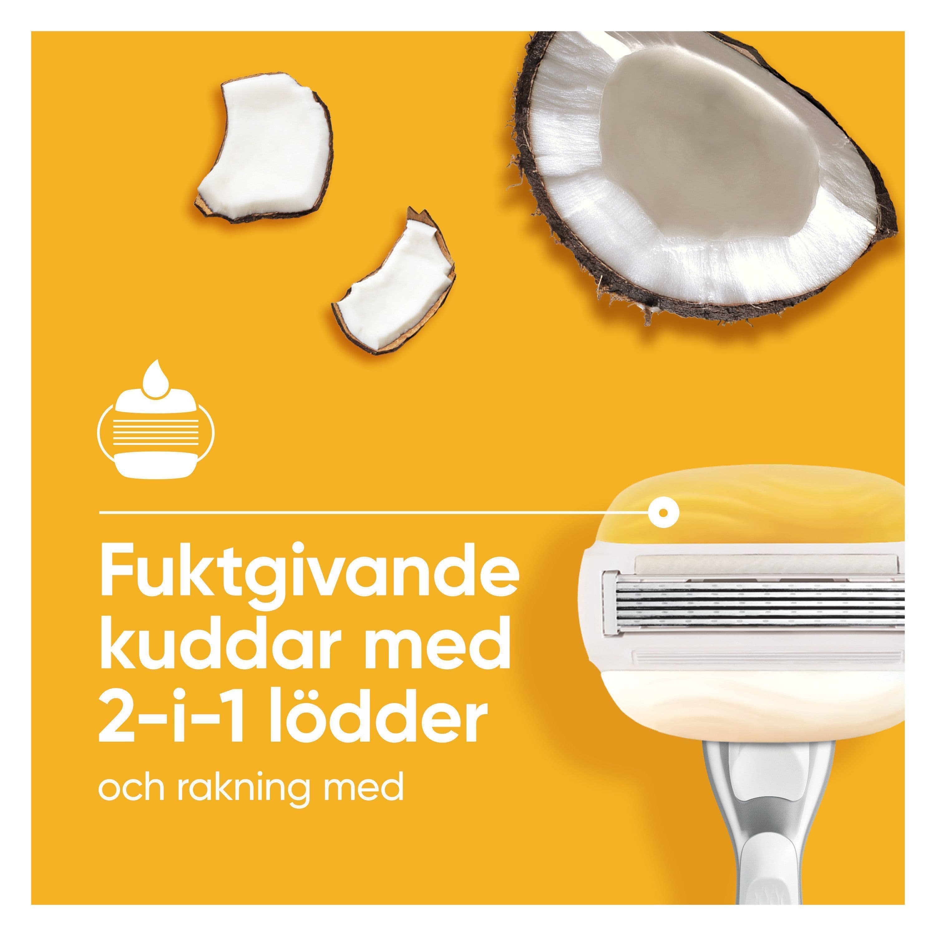 Gillette Venus Pro ComfortGlide Coconut & Olay Rakblad 6 st 4