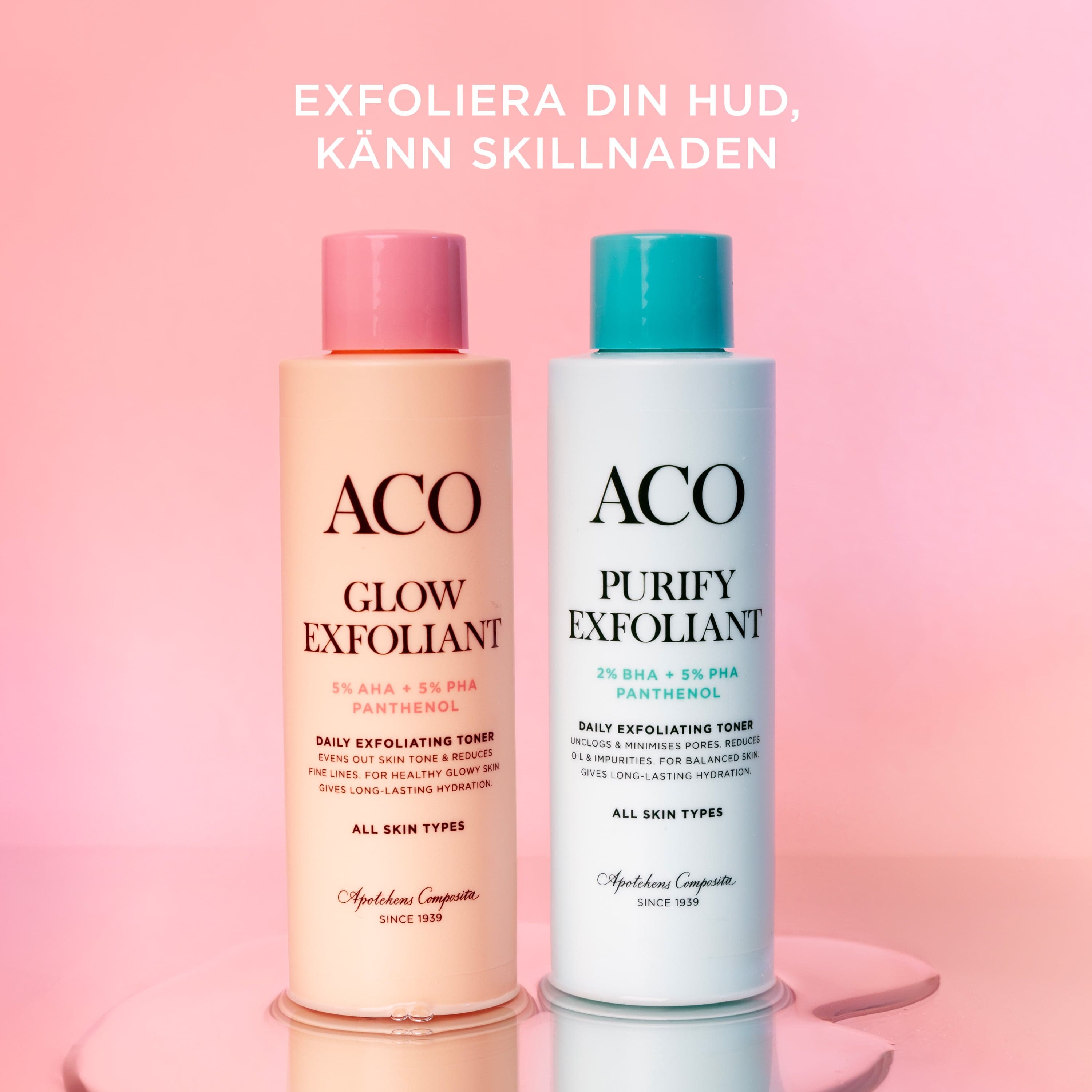 ACO Face Purify Exfoliant Toner Oparfymerad 150 ml - produktbild 5