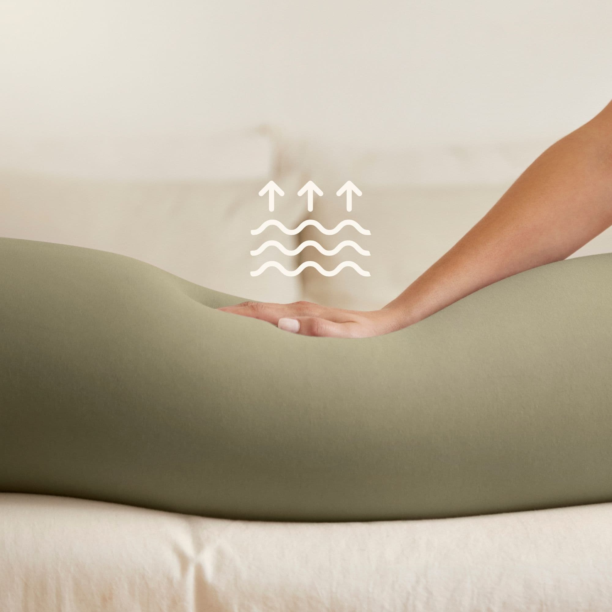 Bbhugme Gravidkudde Dusty Olive 4