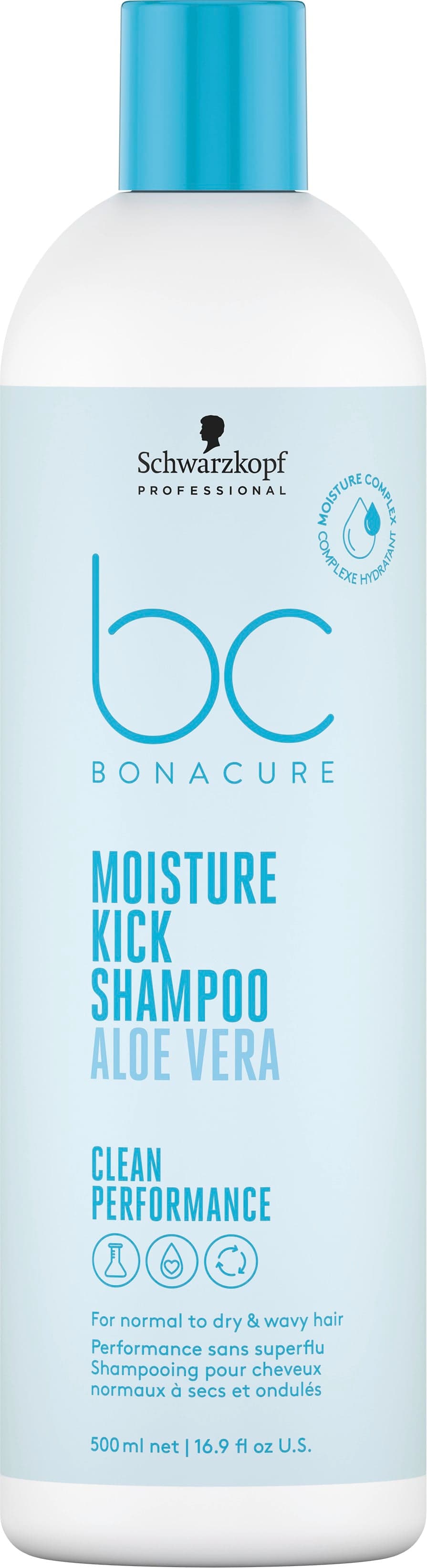 BC Bonacure Moisture Kick Shampoo 500 ml
