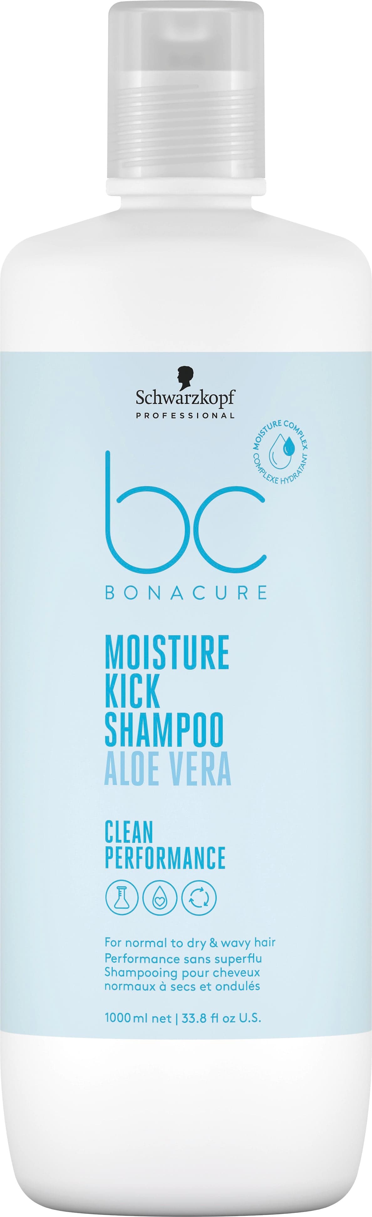 BC Bonacure Moisture Kick Shampoo 1000 ml