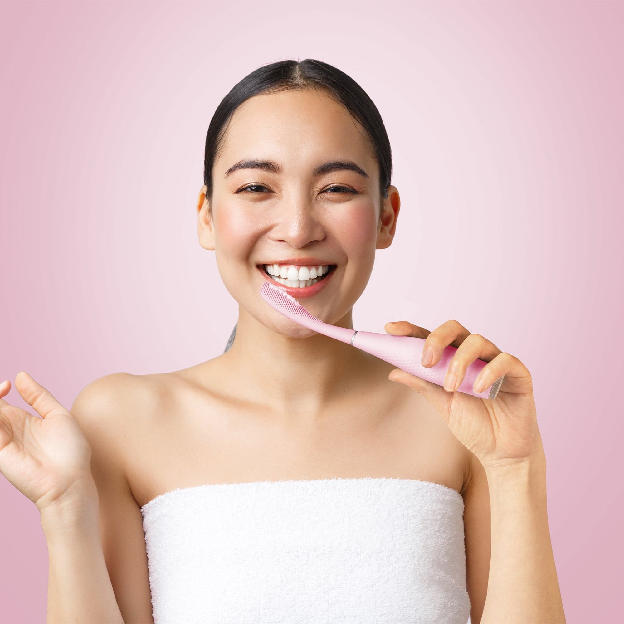 FOREO ISSA 4 Sonic Toothbrush Pearl Pink - produktbild 4