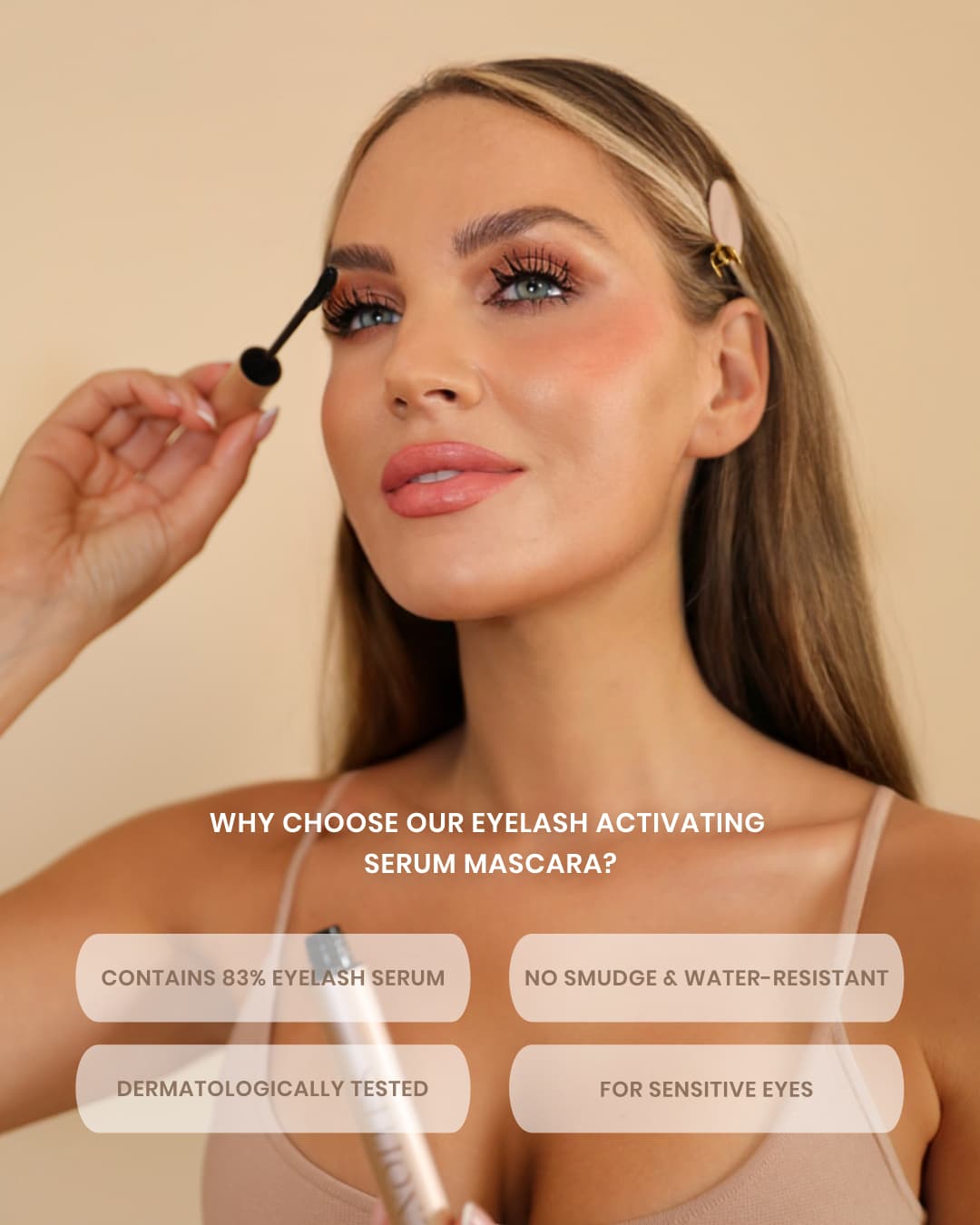 Lenoites PowerLash Growth Serum Mascara Brown 8 ml 5