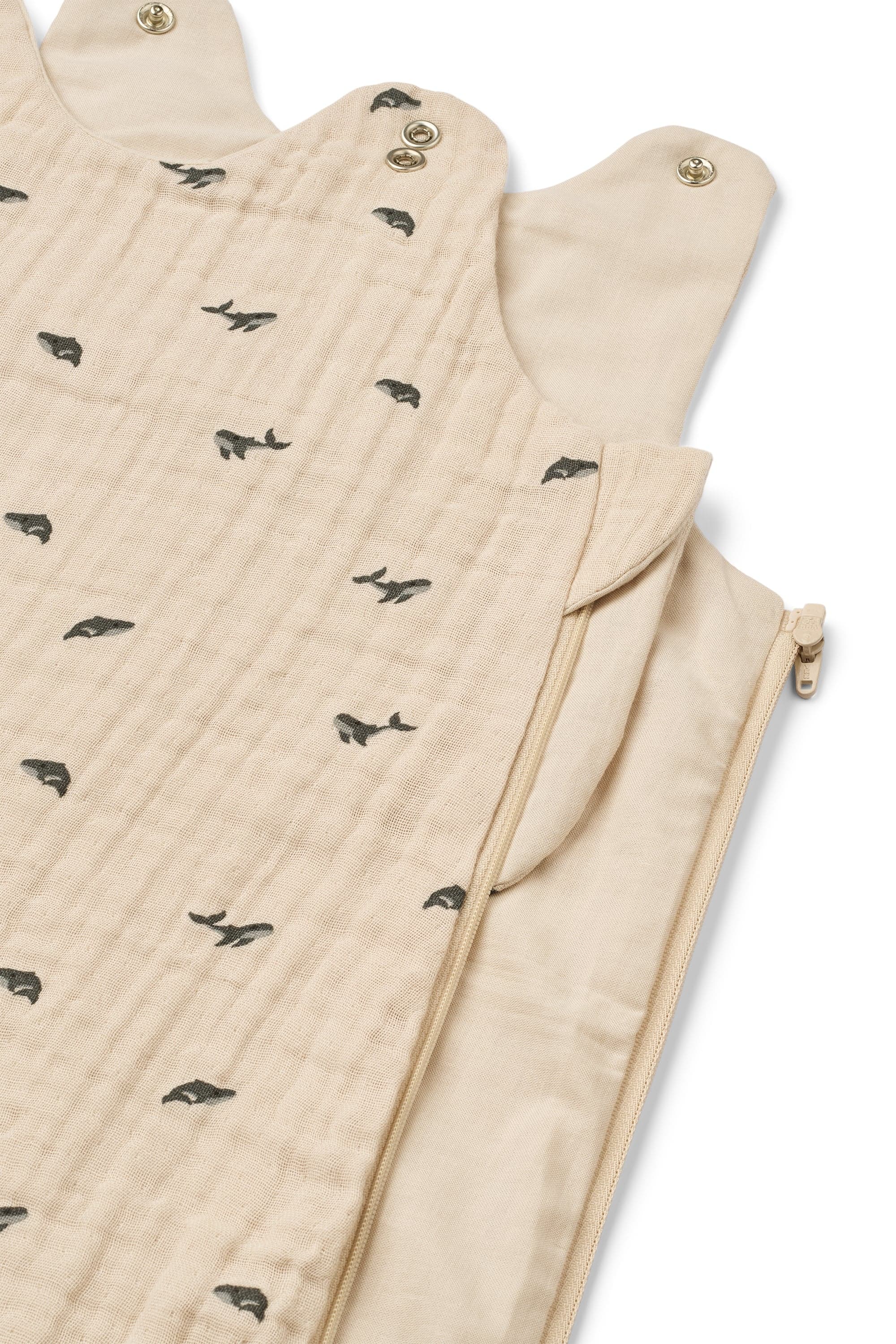 LIEWOOD Flora Sovpåse Mini Whale/Sandy strl 68/80 - produktbild 2