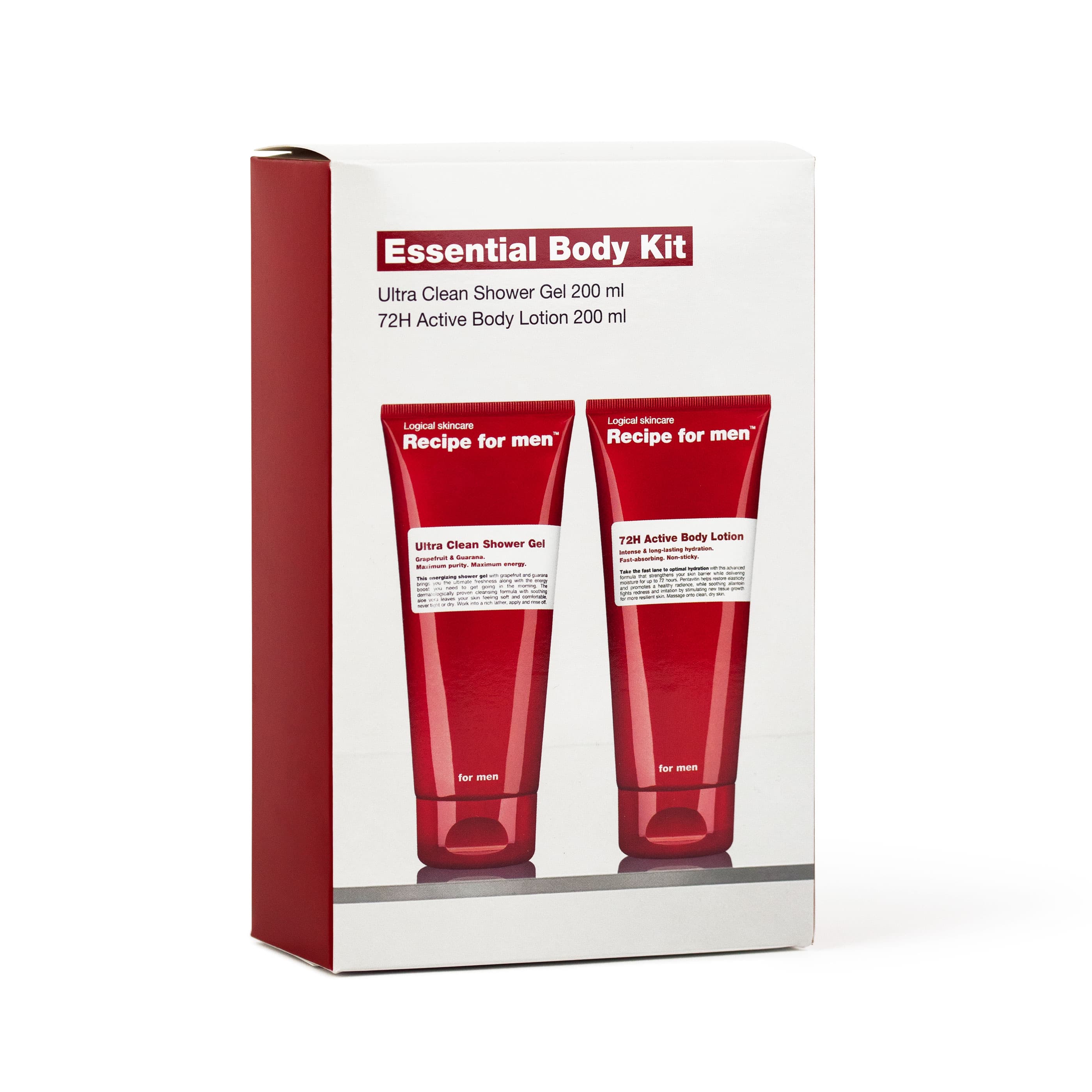 Recipe for men Essential Body Kit 2 x 200 ml 2