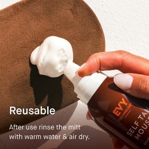 EVY Self Tan Mittens Face and Body 5