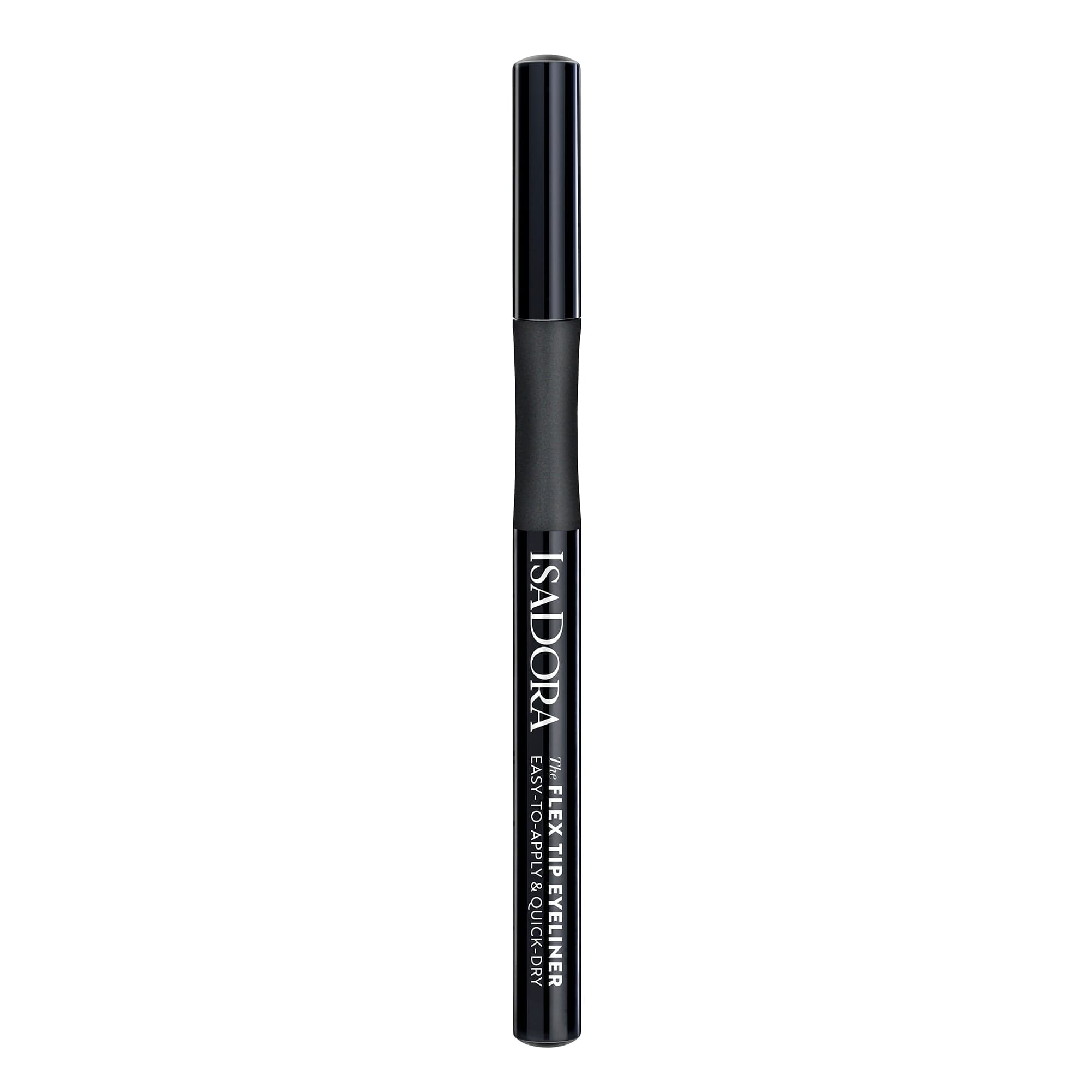 IsaDora Flex Tip Eyeliner 80 Deep Black 1 ml - produktbild 2