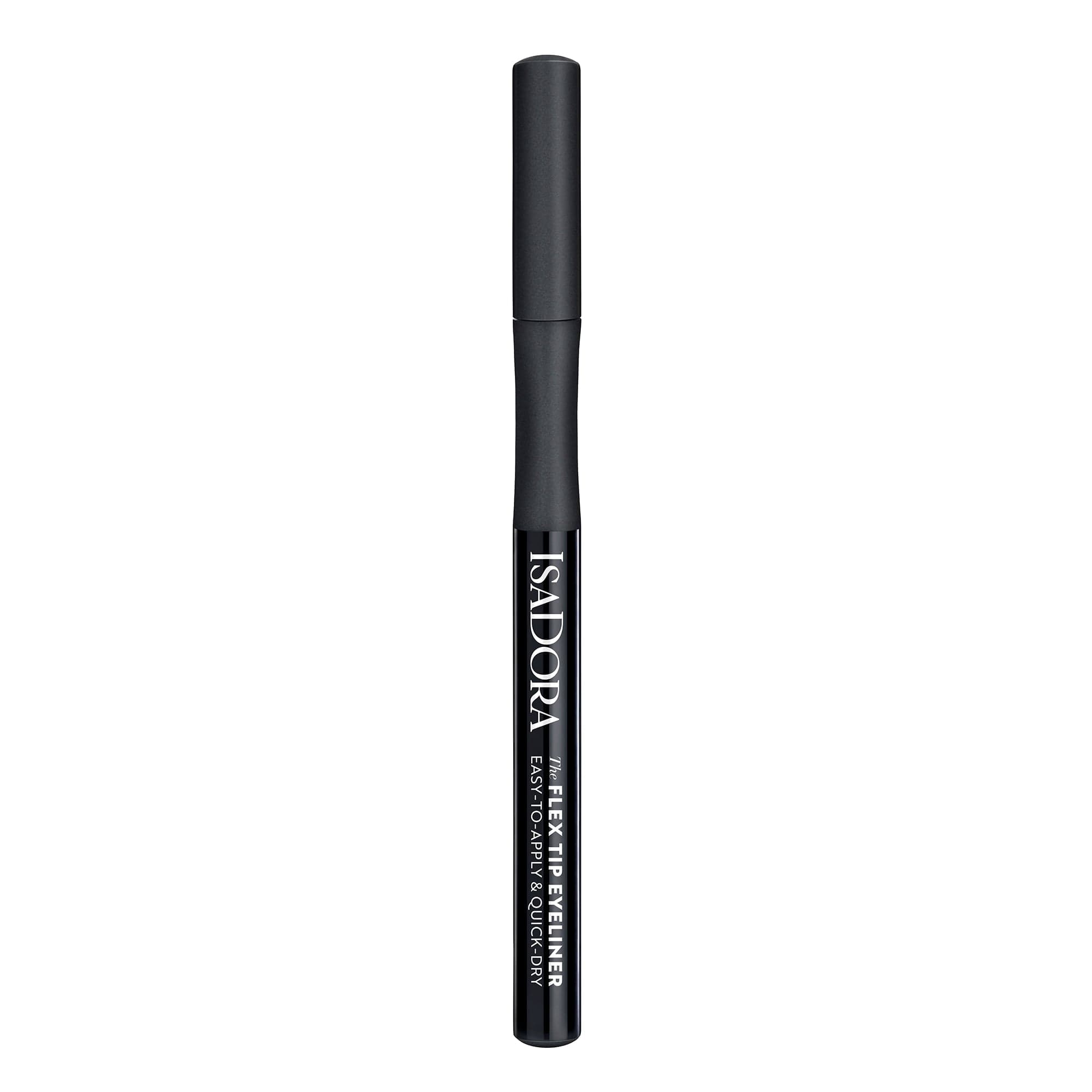 IsaDora Flex Tip Eyeliner 81 Matt Black 1,2 ml - produktbild 2