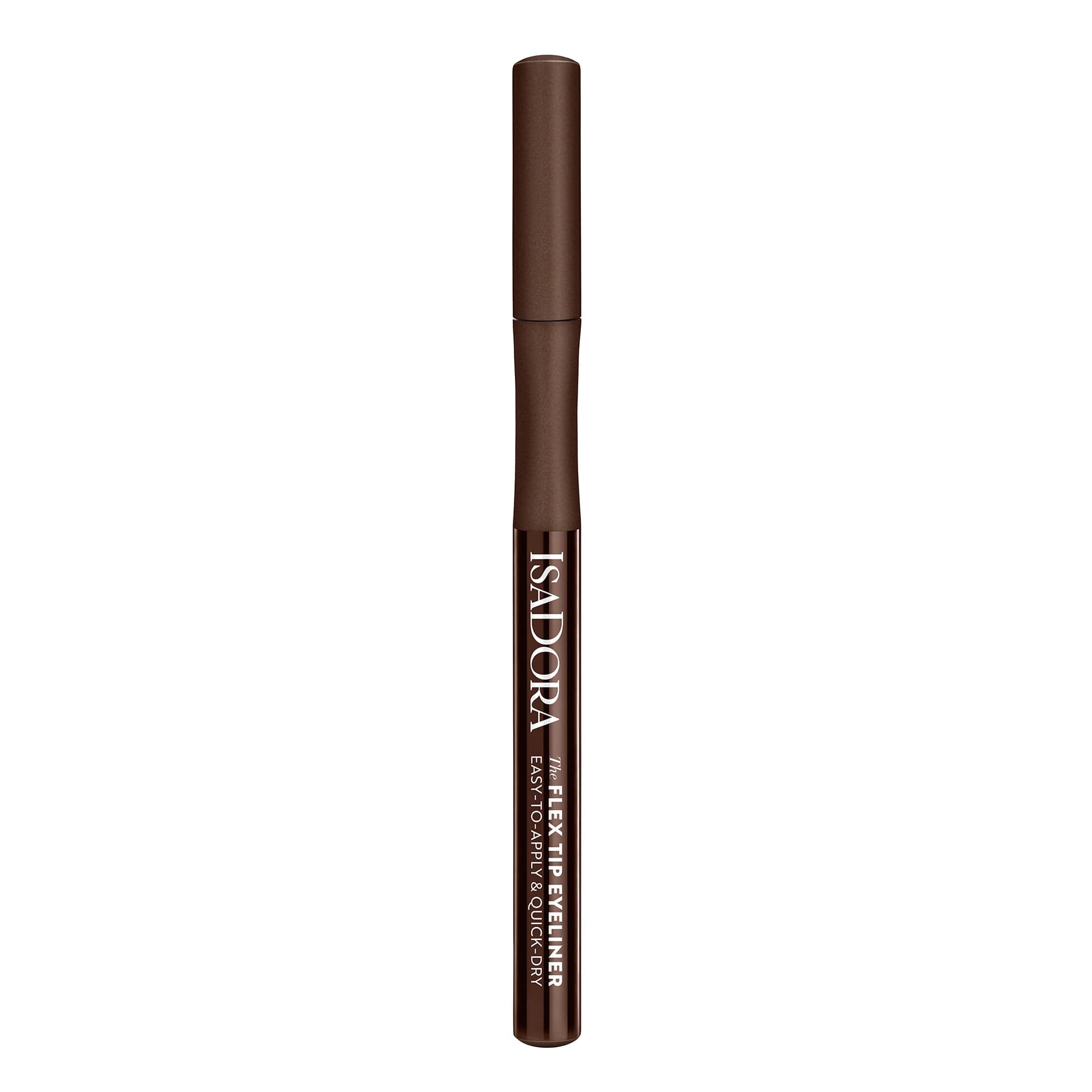 IsaDora Flex Tip Eyeliner 83 Hot Chocolate 1 ml - produktbild 2