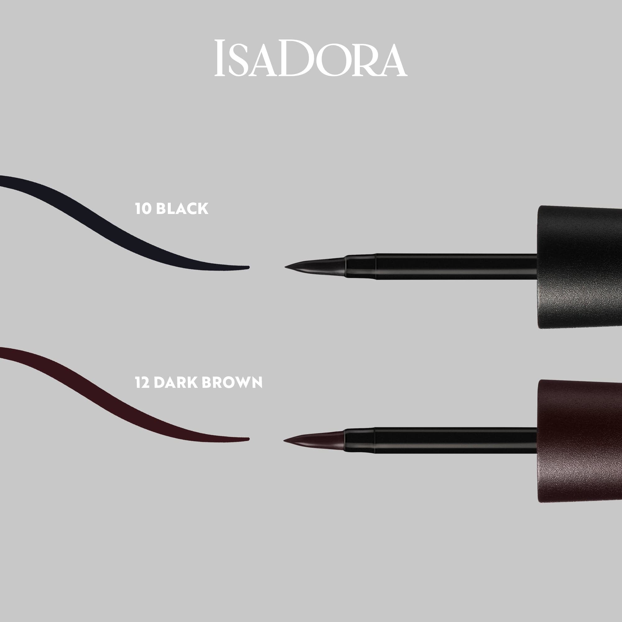 ISADORA Colorful Eyeliner 12 Dark Brown 2,5 ml - produktbild 5