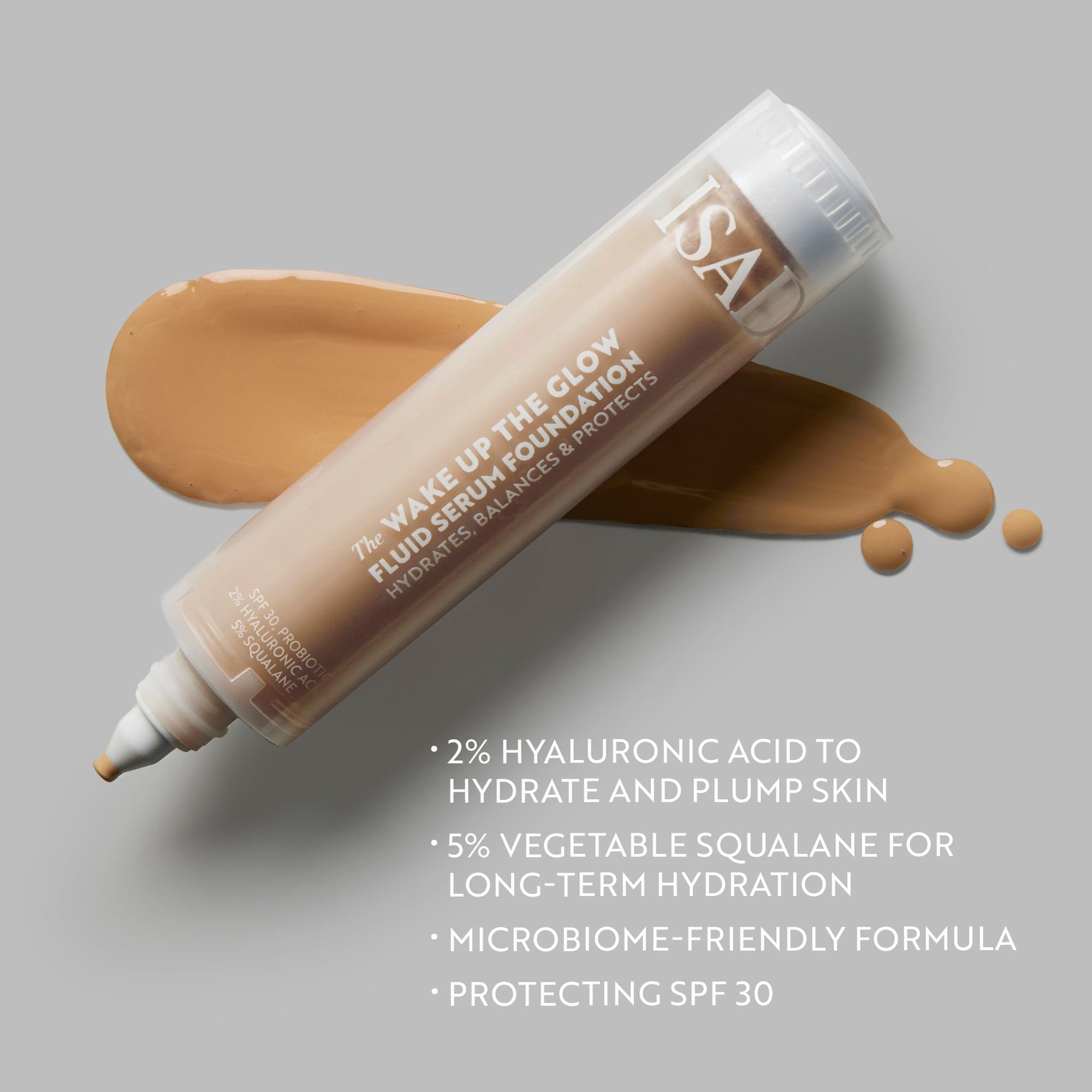 ISADORA Wake Up the Glow Fluid Serum Ftd 9N 30 ml - produktbild 5