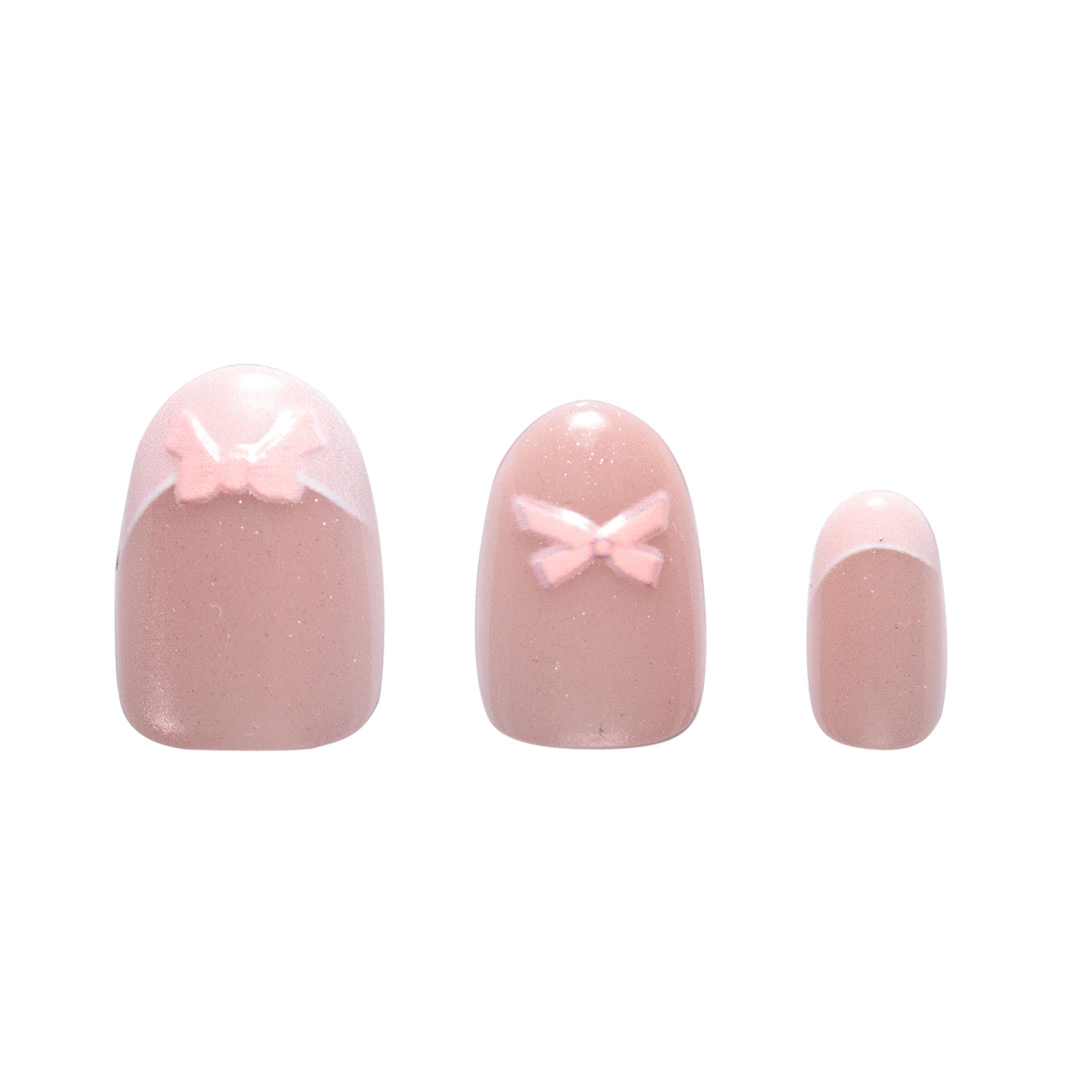 Depend Design Selection Pink Bow Oval 2