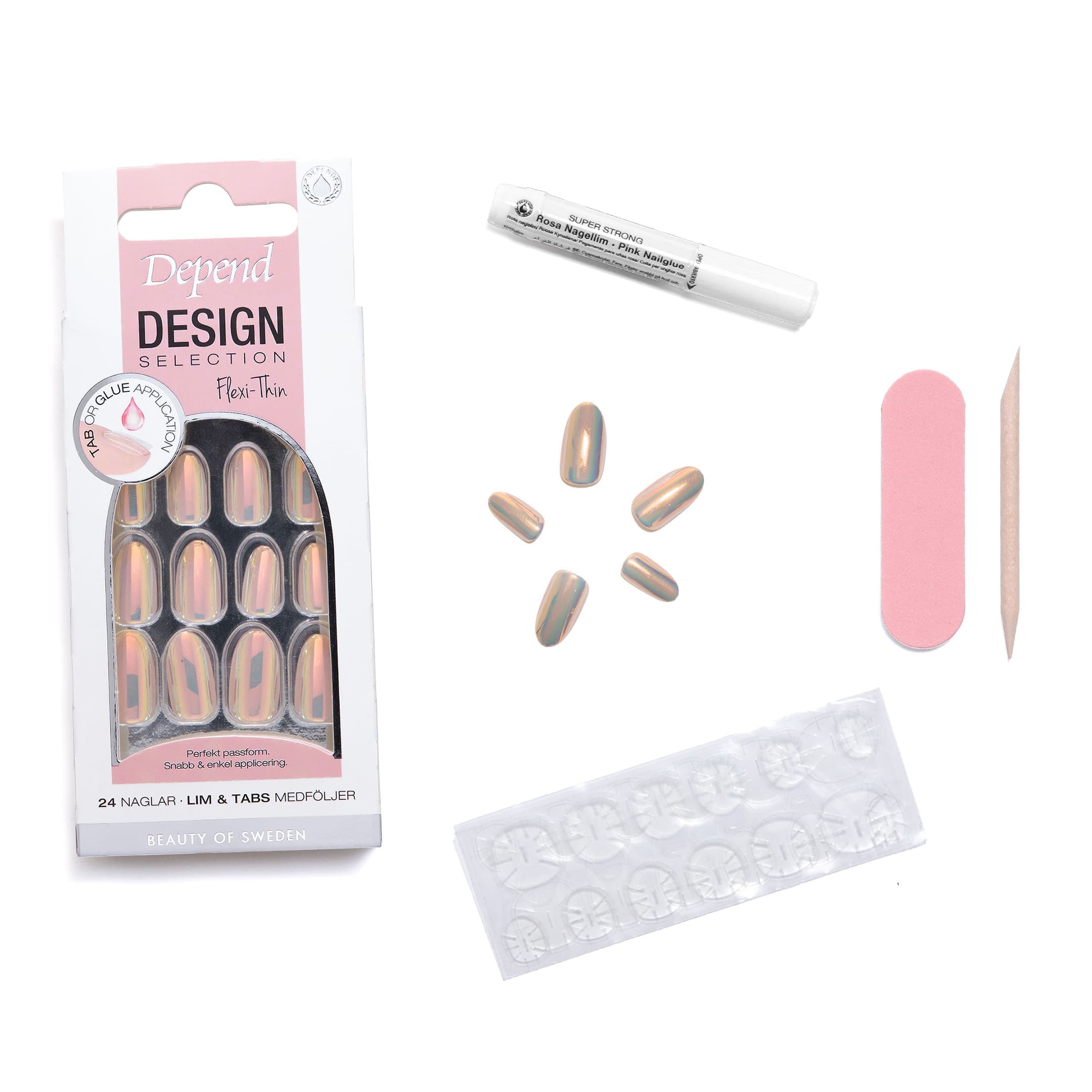 Depend Design Selection Unicorn Chrome Oval 3