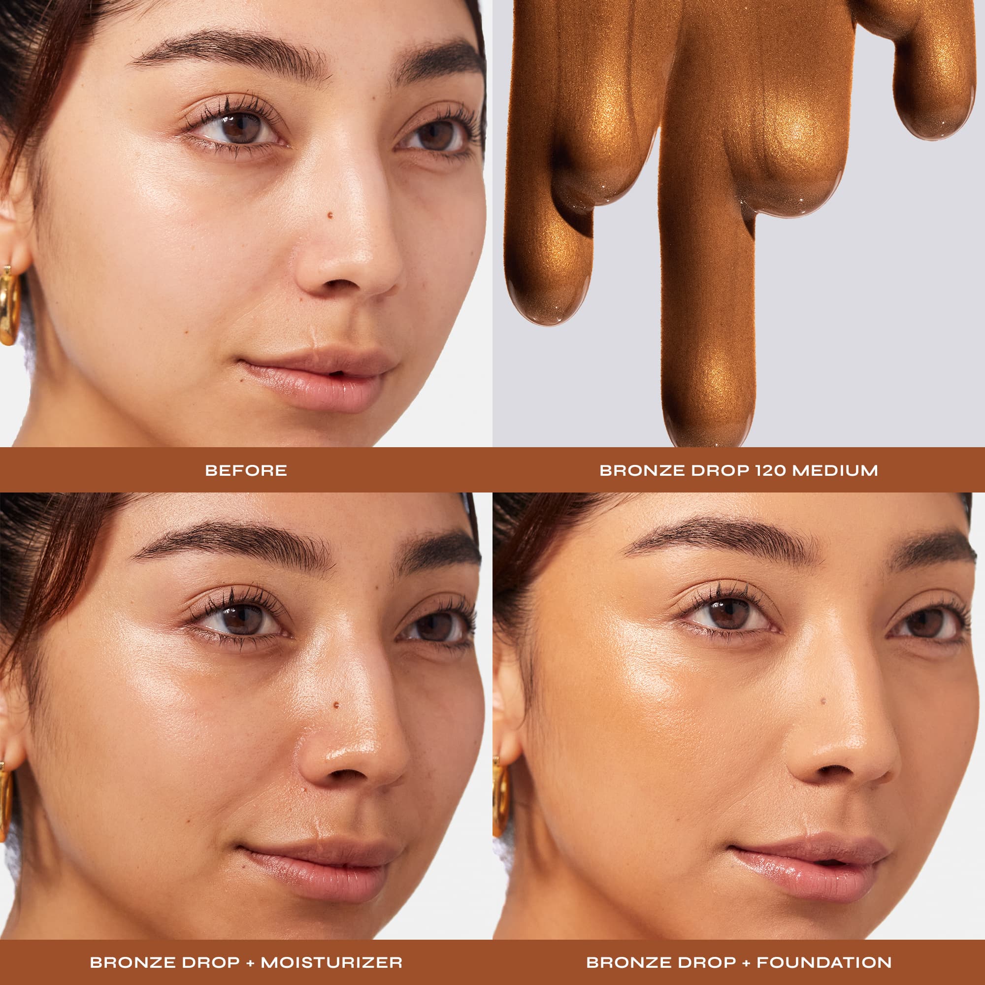 Milani Conceal + Perfect Sun Kissed Liquid Bronzing Drops 120 Medium 30 ml 2