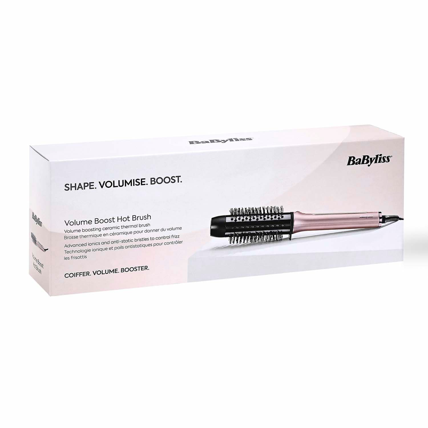BaByliss Varmluftsborste Volume Boost Hot Brush HSB200E 3