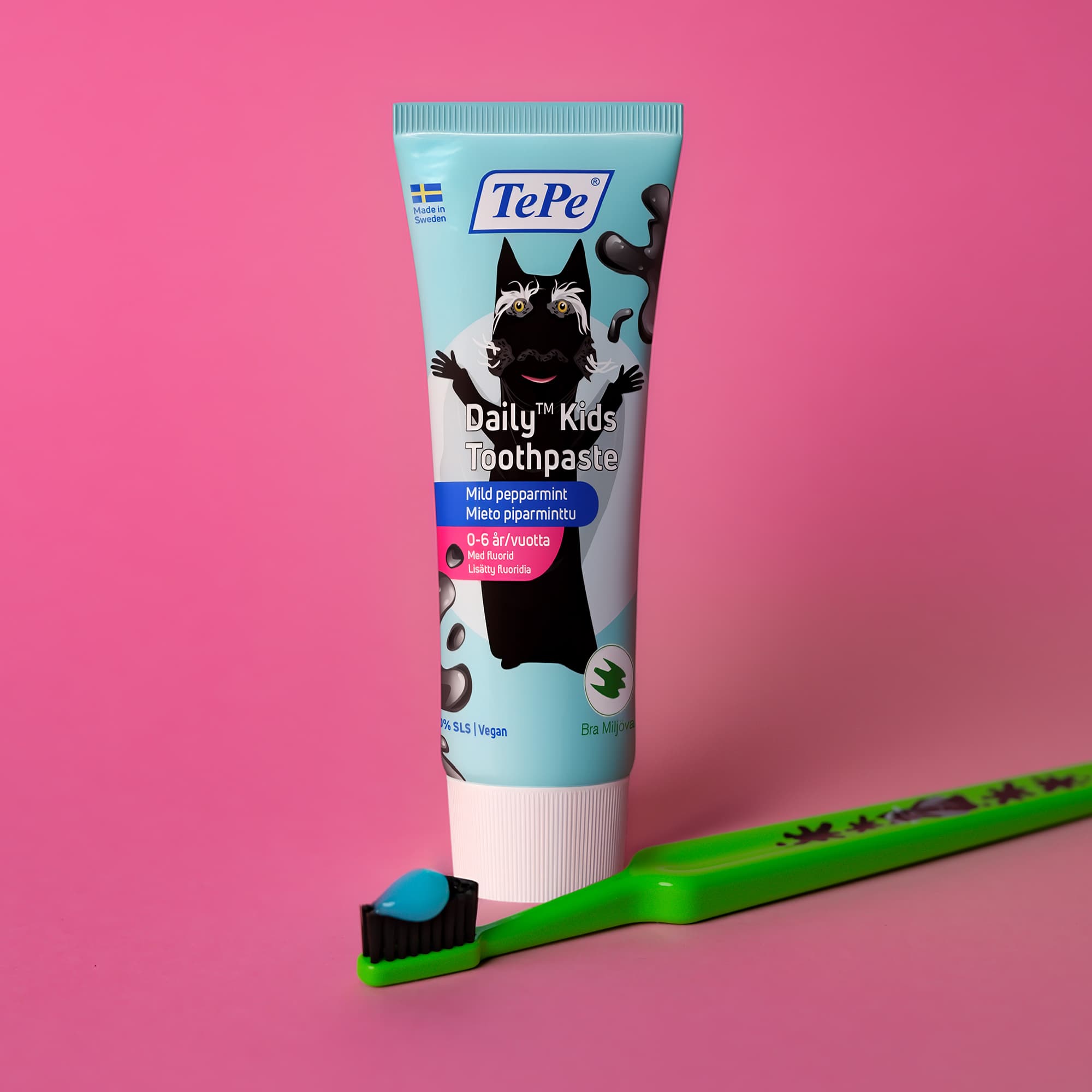 TePe Daily Kids Sommarskuggan Tandkräm 75 ml 2