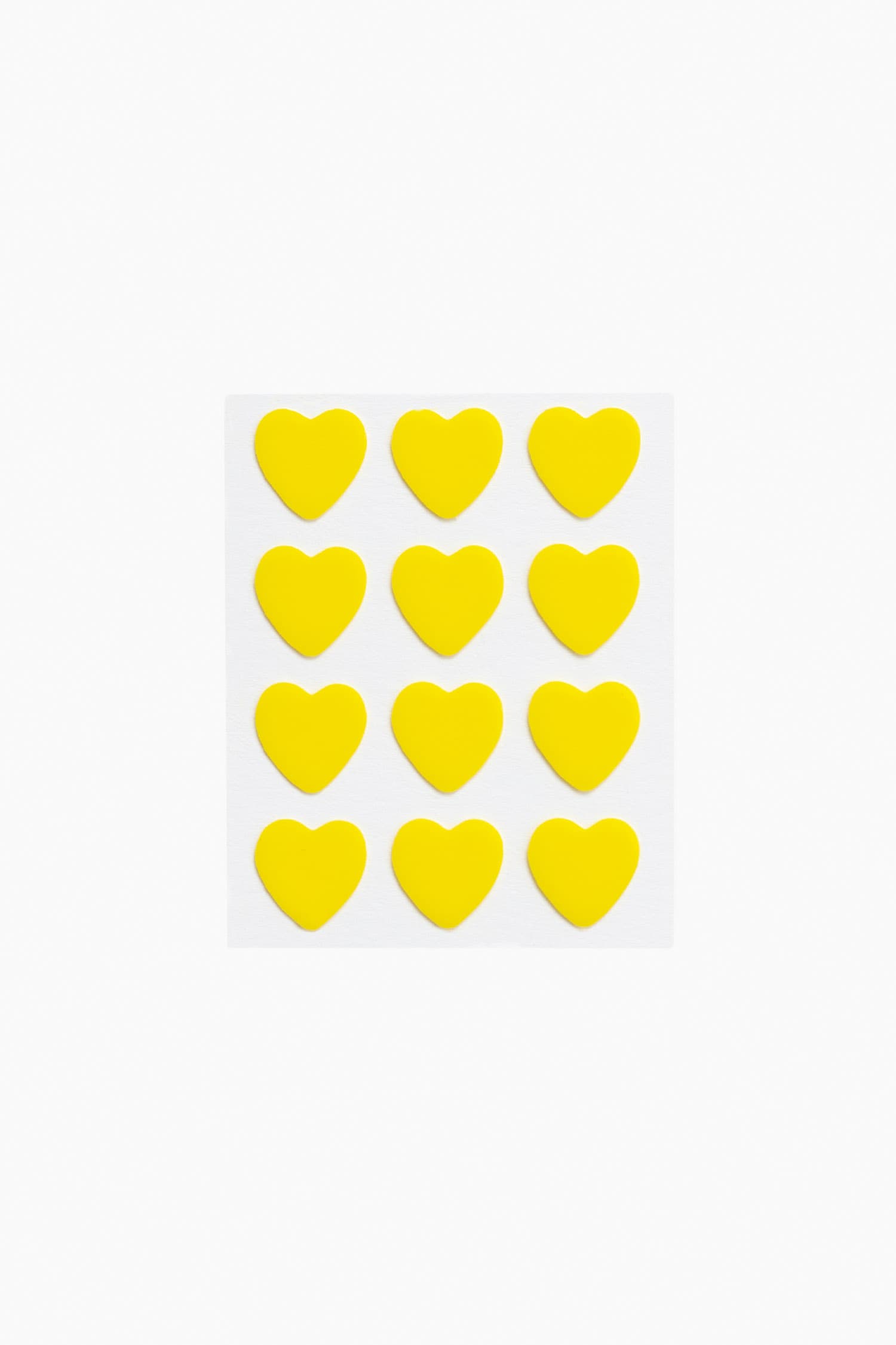 Peggy World Blemish Patches Hearts and Stars Yellow 24 st 2