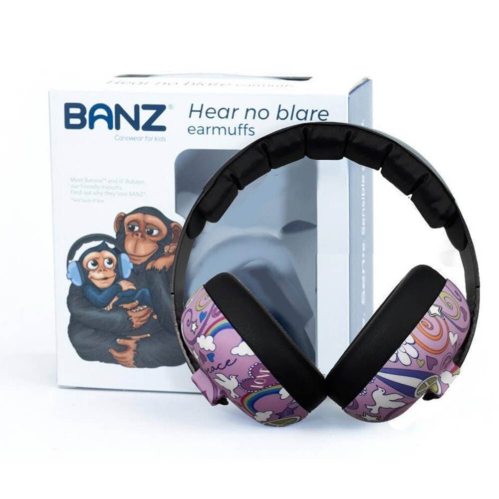 Banz Ear Muffs Baby Peace Pink 4