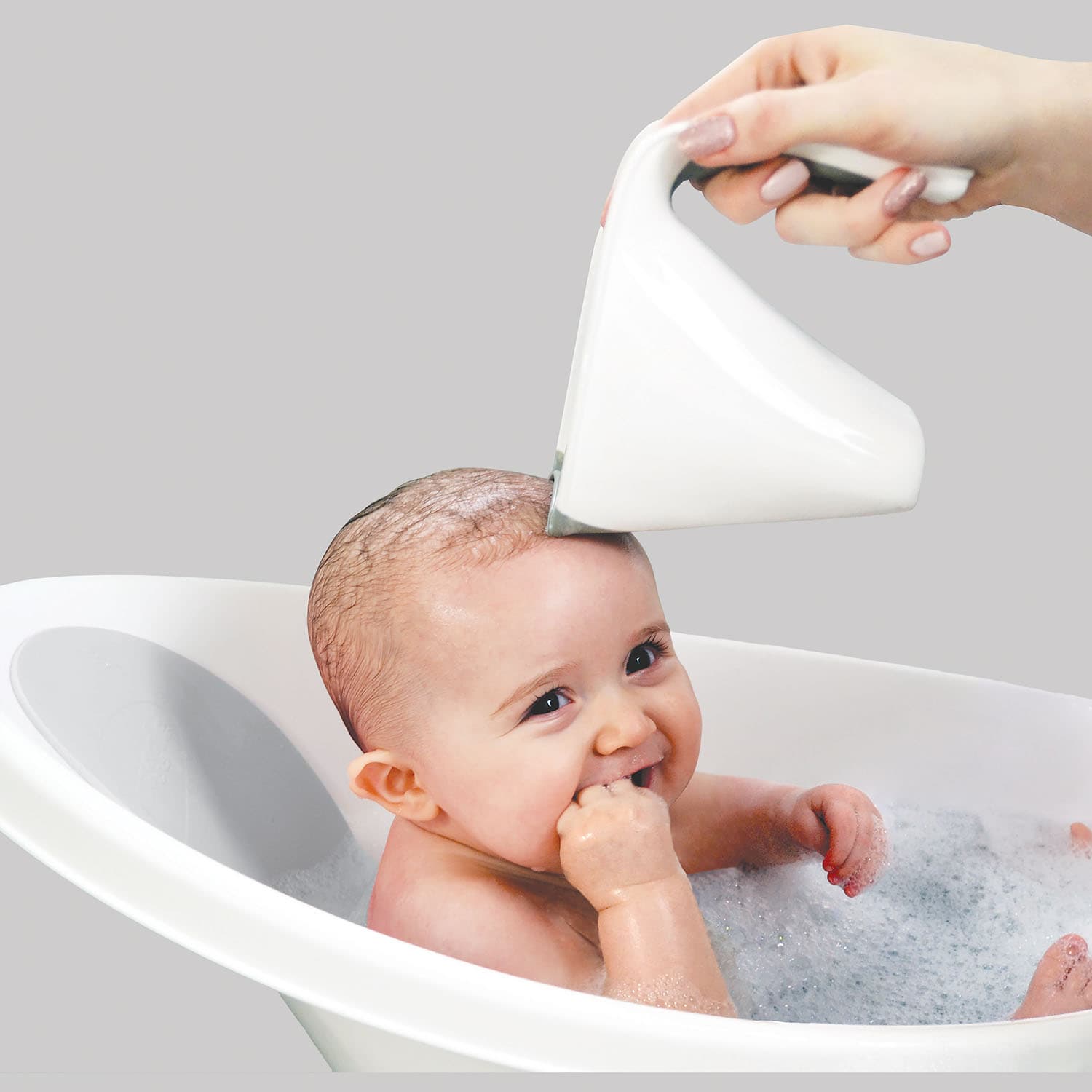 Shnuggle Bath Jug Washy White 4