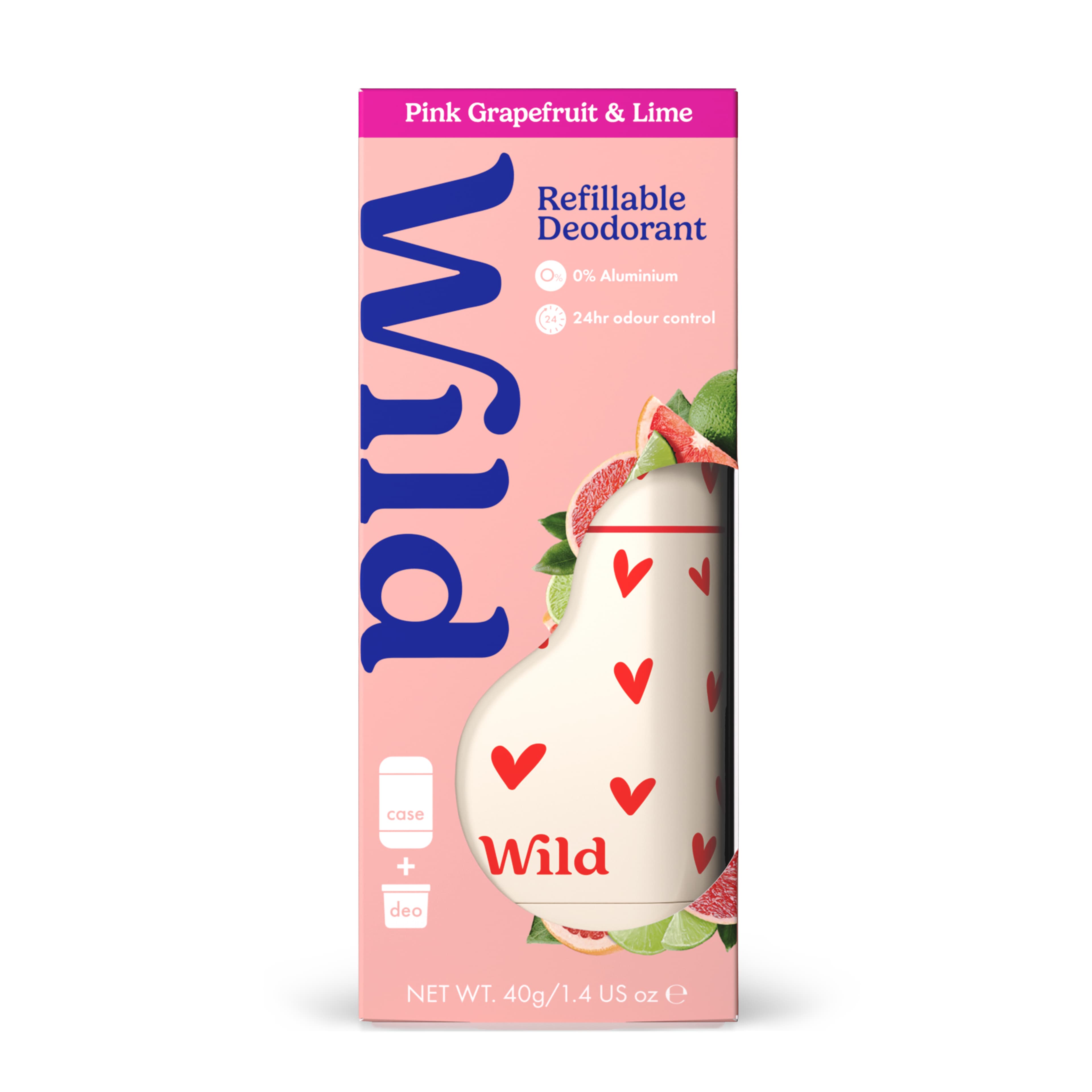 Wild Heart case Pink Grapefruit & Lime Start Pack 40 g 2