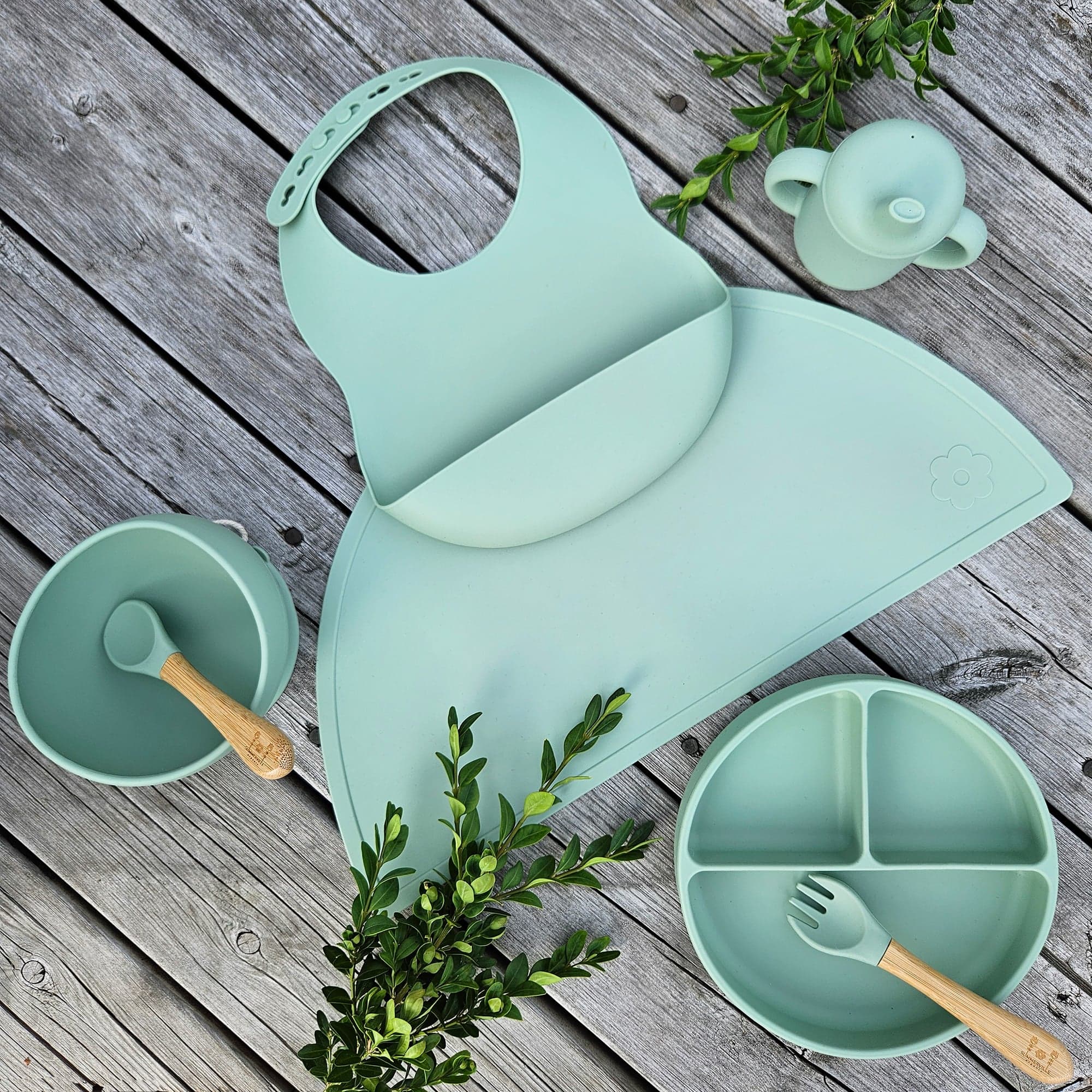 Summerville Pipmugg Silikon Cameo Green - produktbild 5