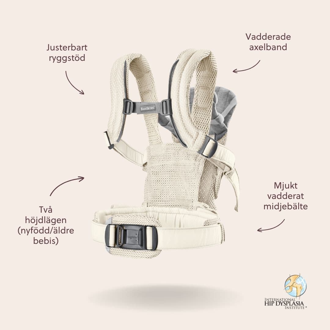 BabyBjörn Baby Carrier Harmony 3D Mesh Cream 4