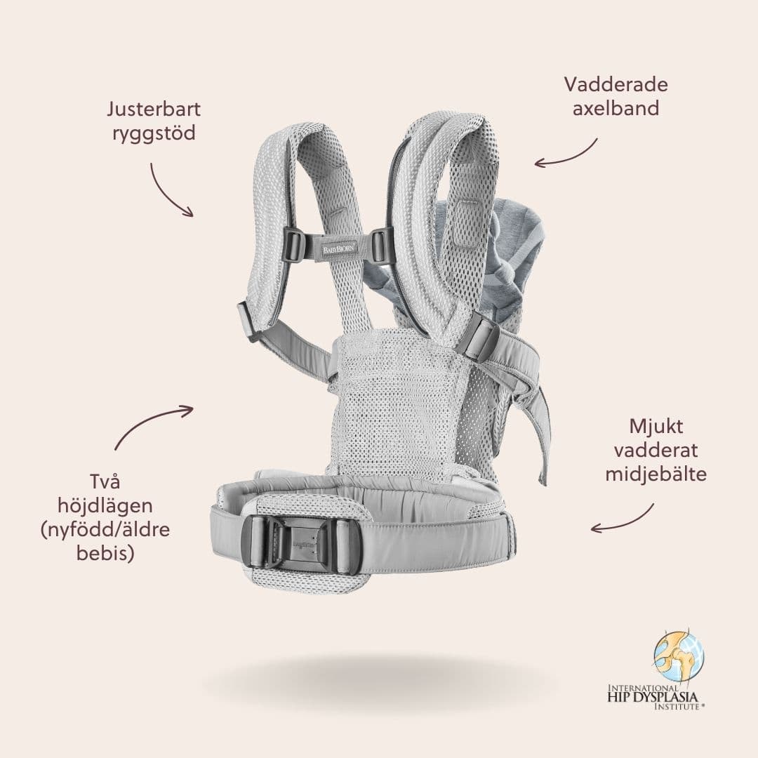 BabyBjörn Baby Carrier Harmony 3D Mesh Silver 4