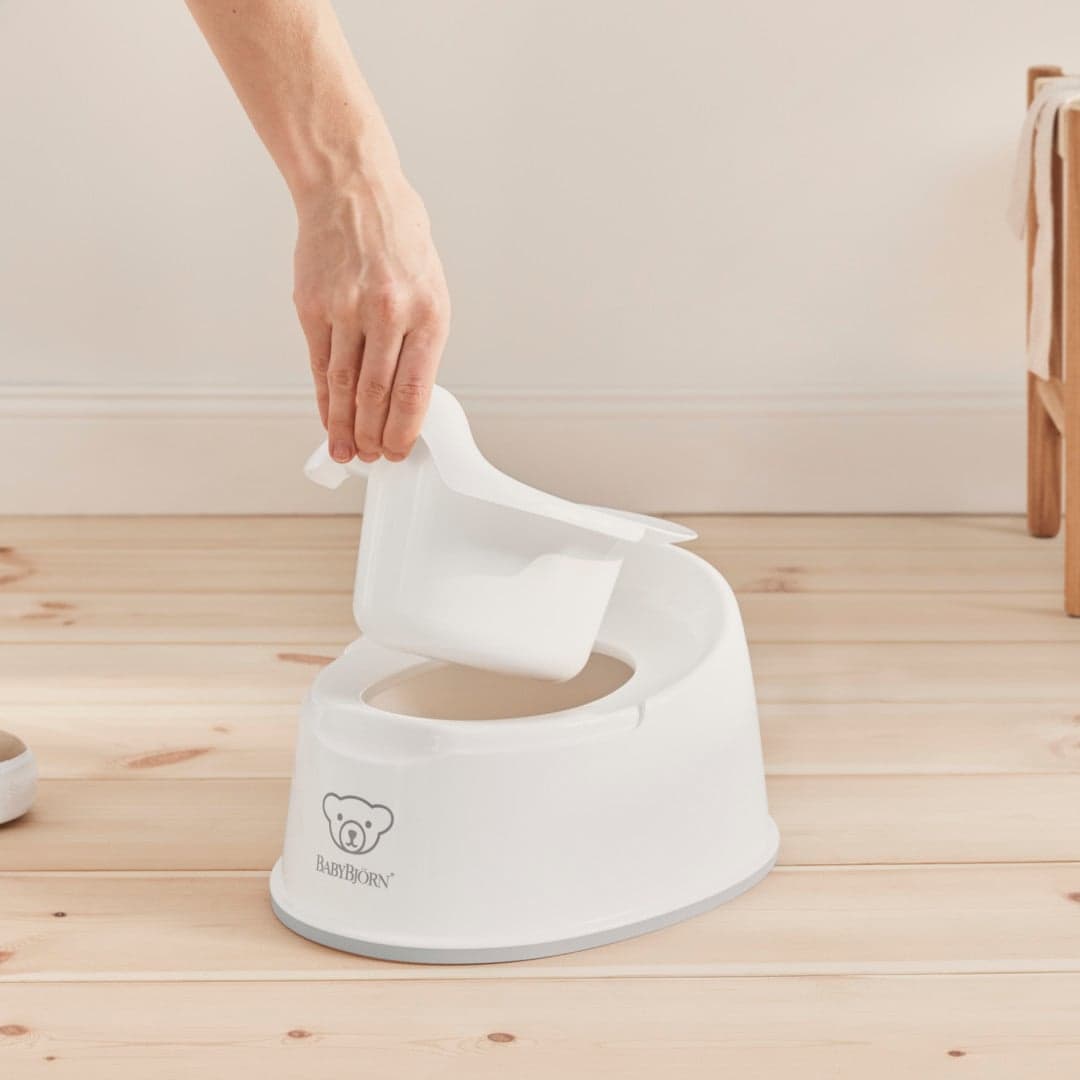 BabyBjörn Smart Potta Vit/grå - produktbild 5
