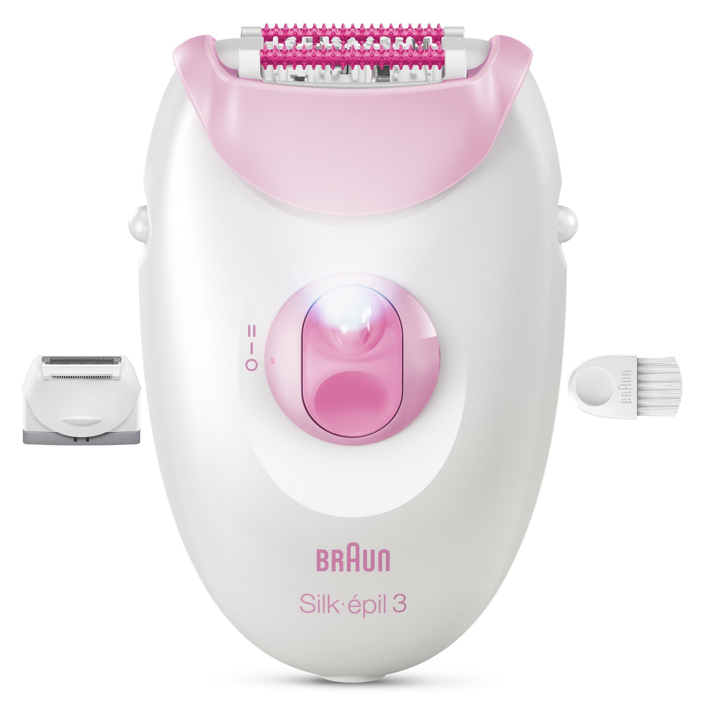 Braun Silk·épil 3 Epilator med sladd 3-031 Rosa 2