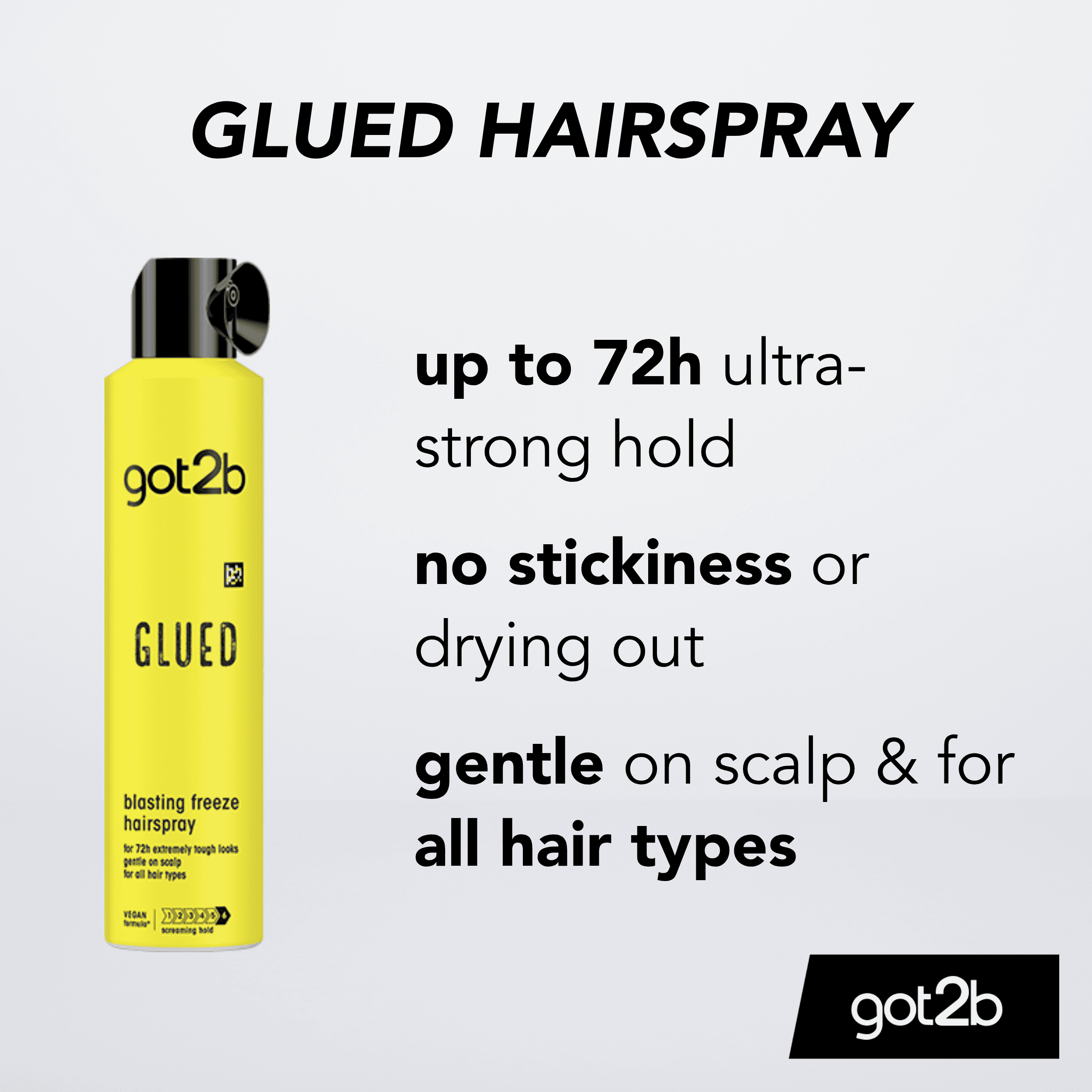Schwarzkopf Got2b Glued Hårspray 300 ml 2