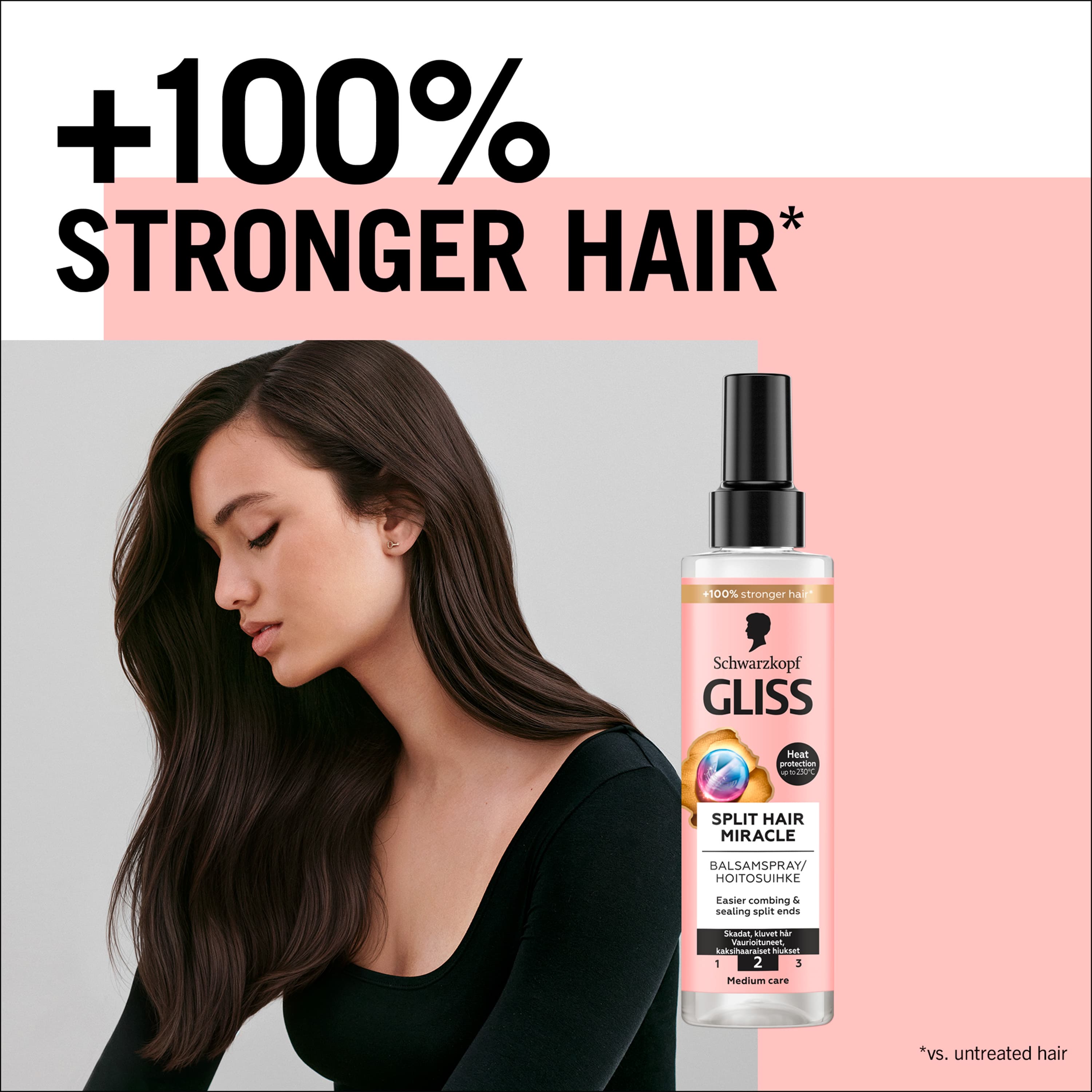 Schwarzkopf Gliss Express-Repair-Conditioner Spray Split Hair Miracle 200 ml 2