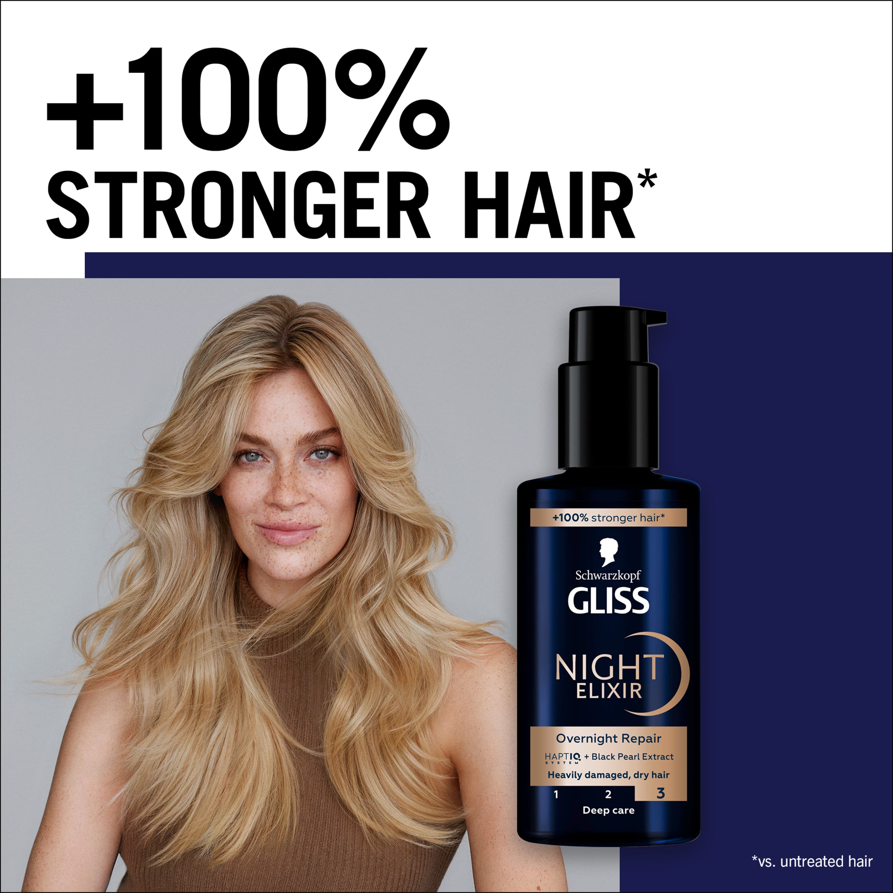 Schwarzkopf Gliss Night Elixir Overnight Repair 100 ml 2