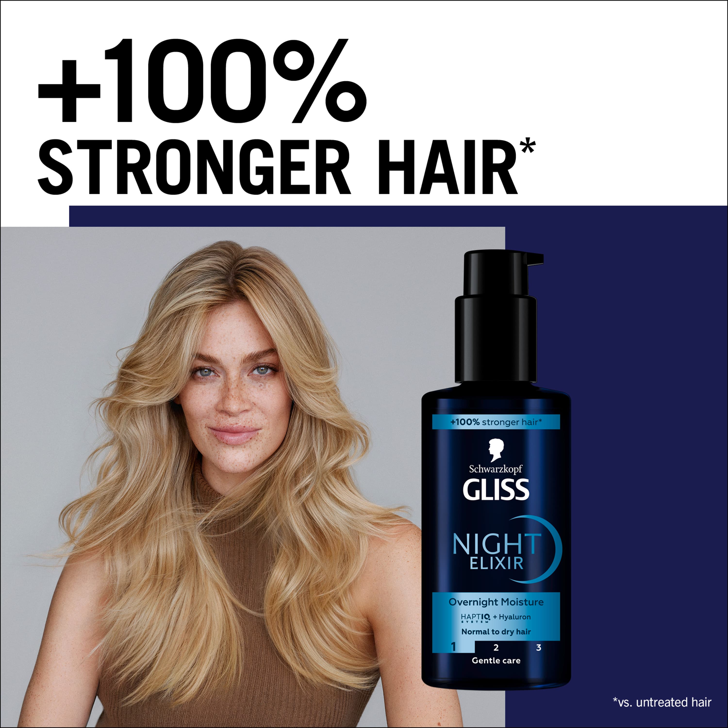 Schwarzkopf Gliss Night Elixir Overnight Moisture 100 ml 2