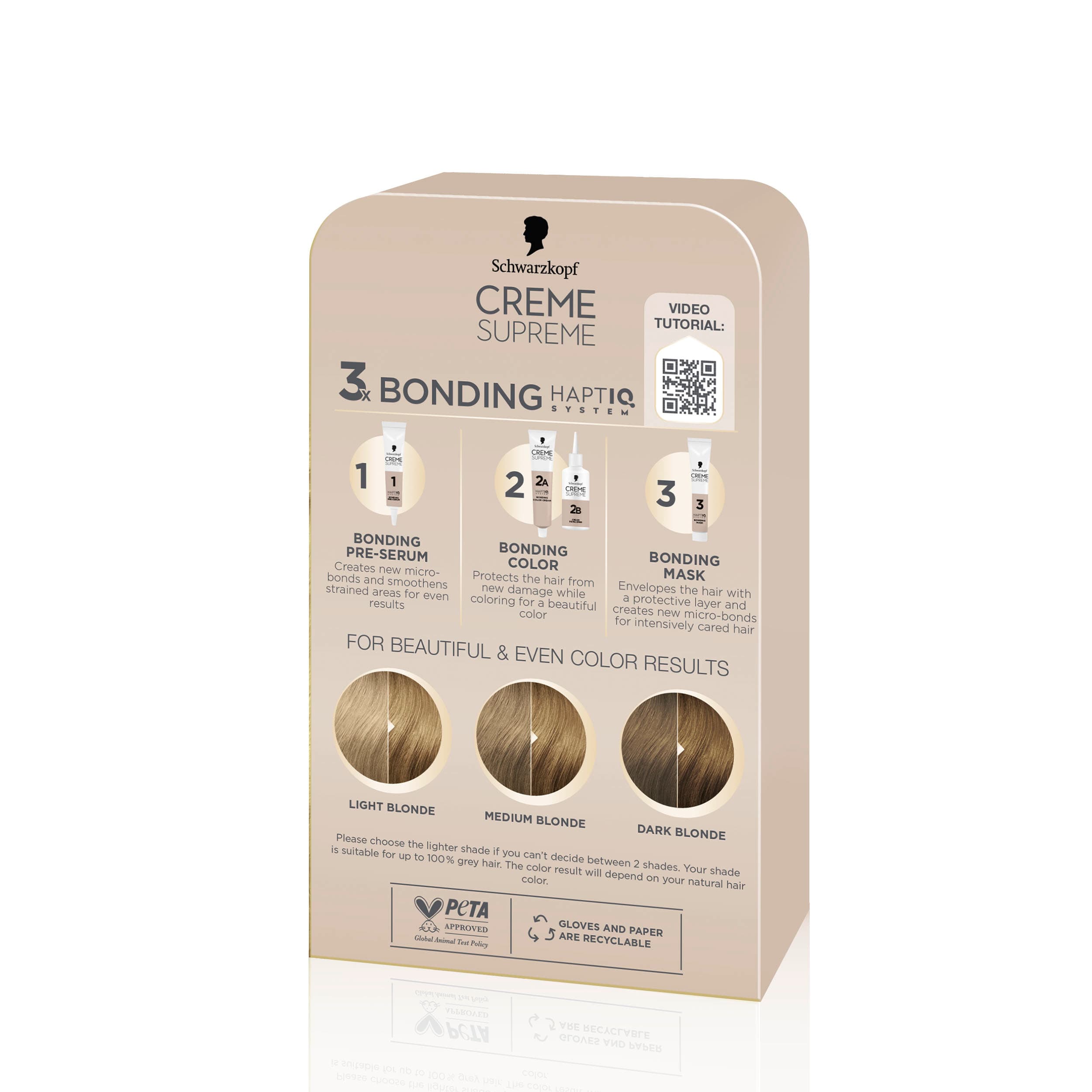 Schwarzkopf Creme Supreme 8-0 Natural Blonde 2