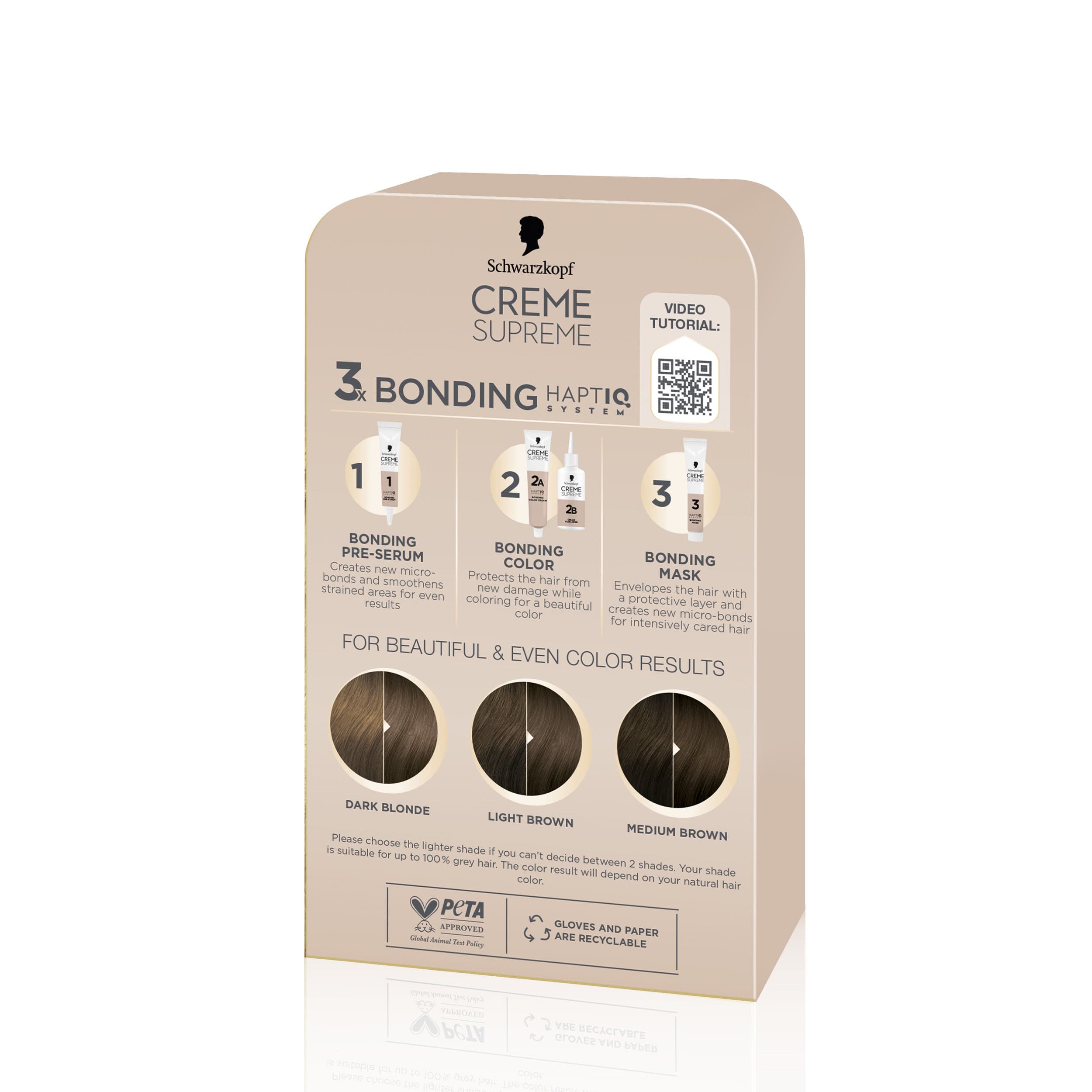 Schwarzkopf Creme Supreme 6-16 Cool Pearly Brown 2