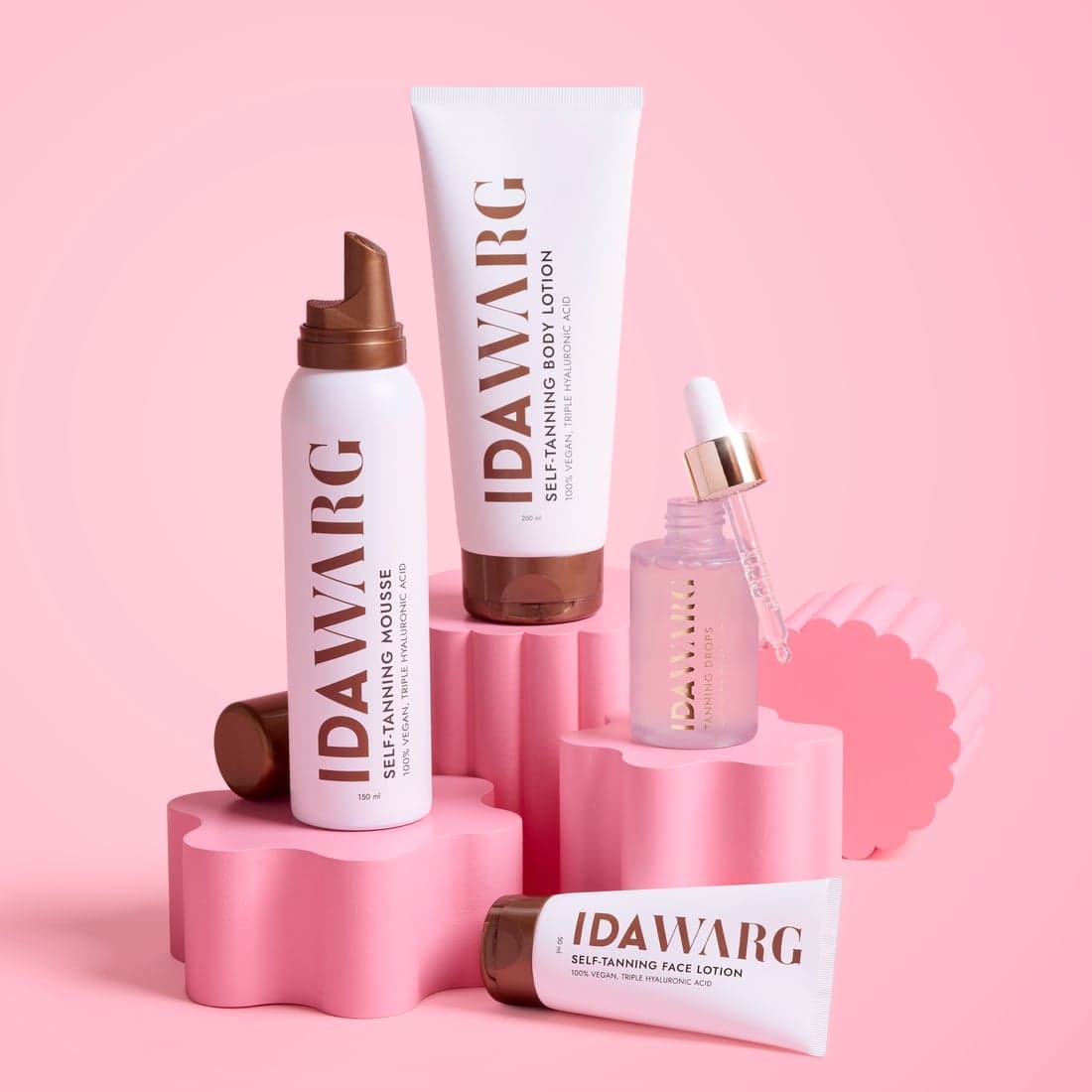 IDA WARG Beauty Self Tanning Body Lotion 200 ml - produktbild 4