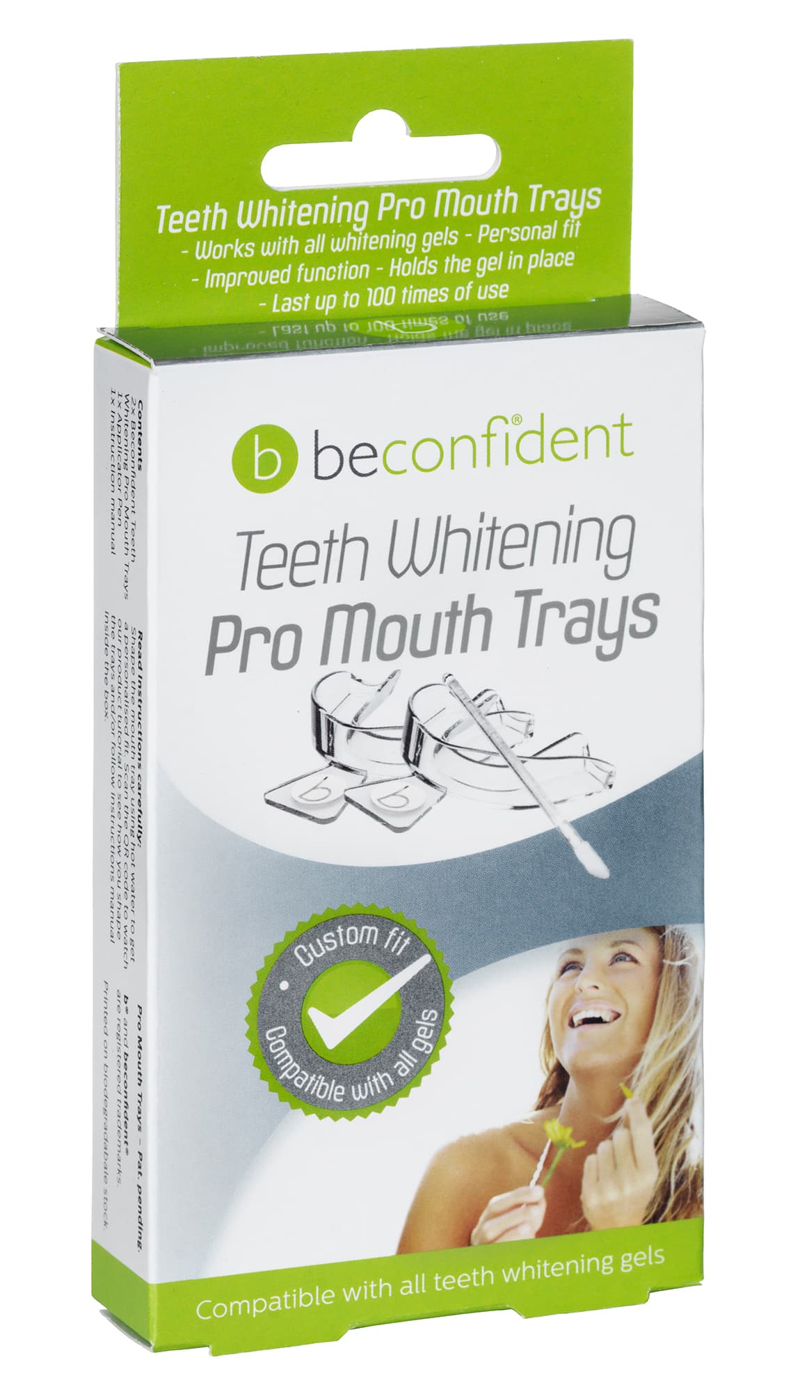 Beconfident Teeth Whitening Pro Mouth Trays 2 st