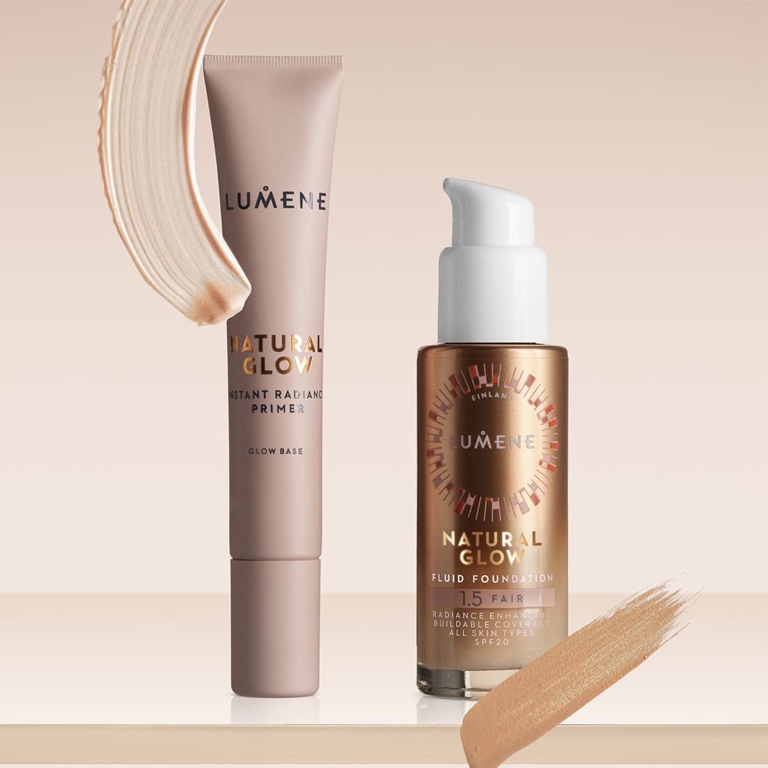 Lumene Natural Glow Instant Radiance Primer 20 ml - produktbild 3