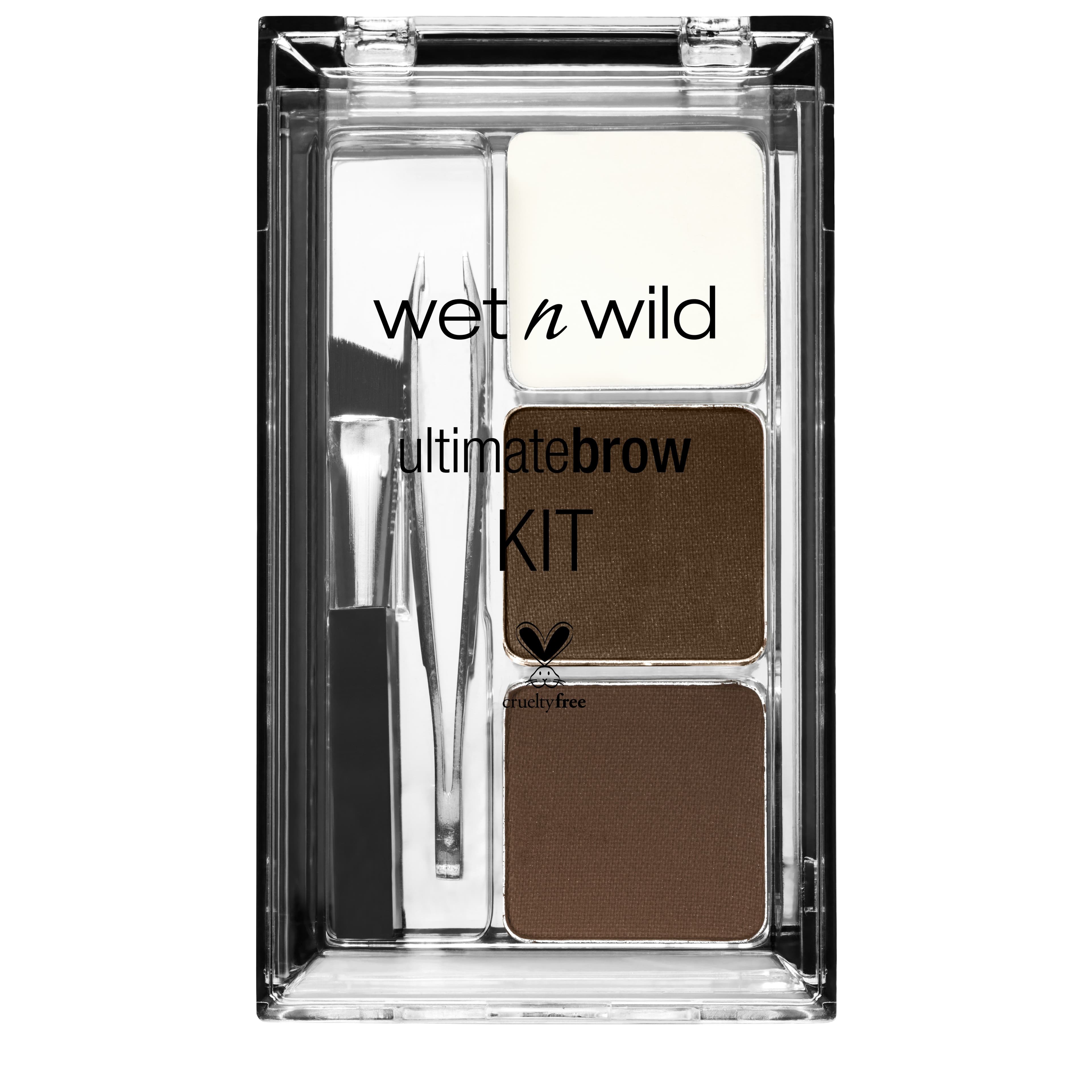 Wet n Wild Color Icon Brow Kit Soft Brown 2,5 g - produktbild 2