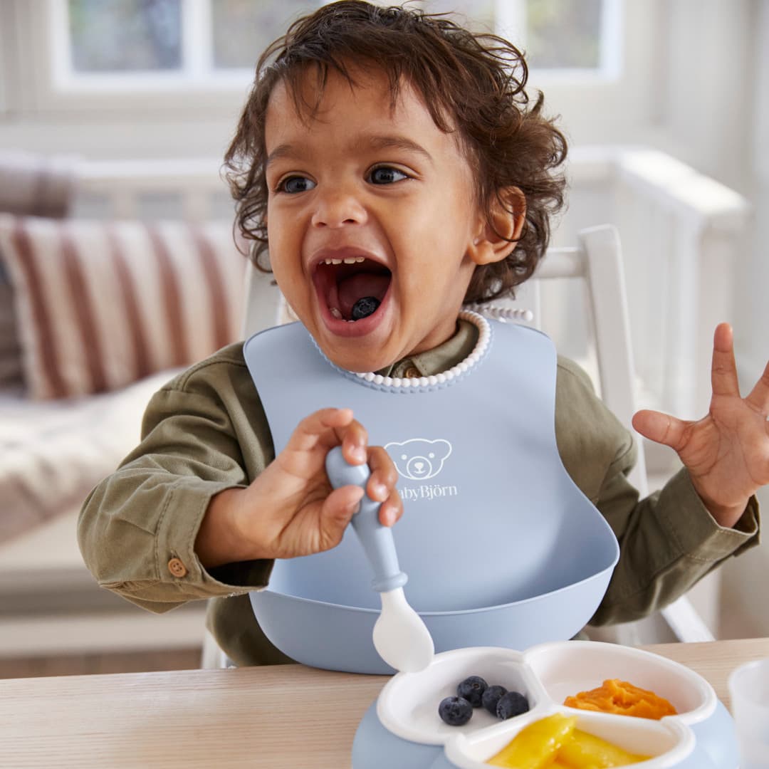 BabyBjörn Haklapp Grön/Blå 2-pack 3