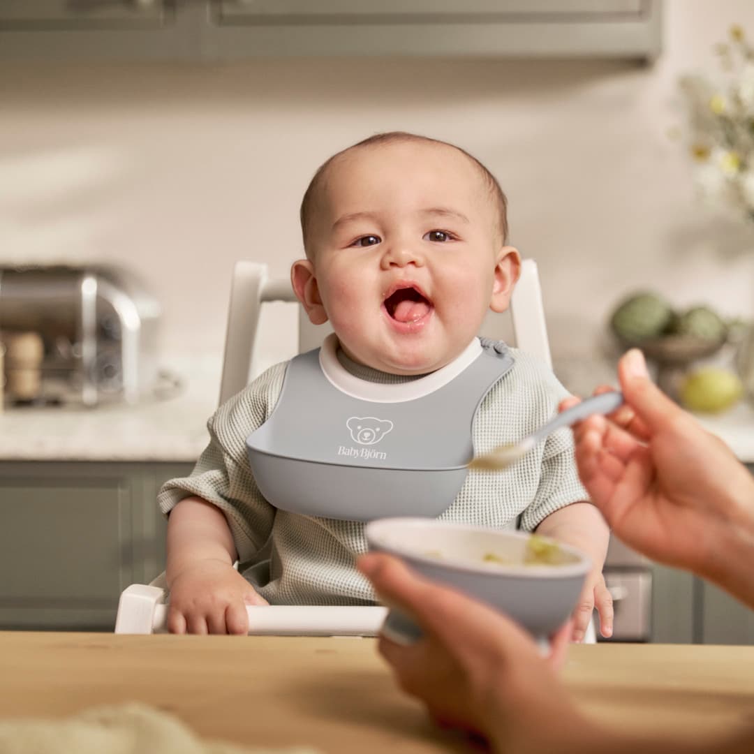 BabyBjörn Haklappsset Grå 2-pack 2