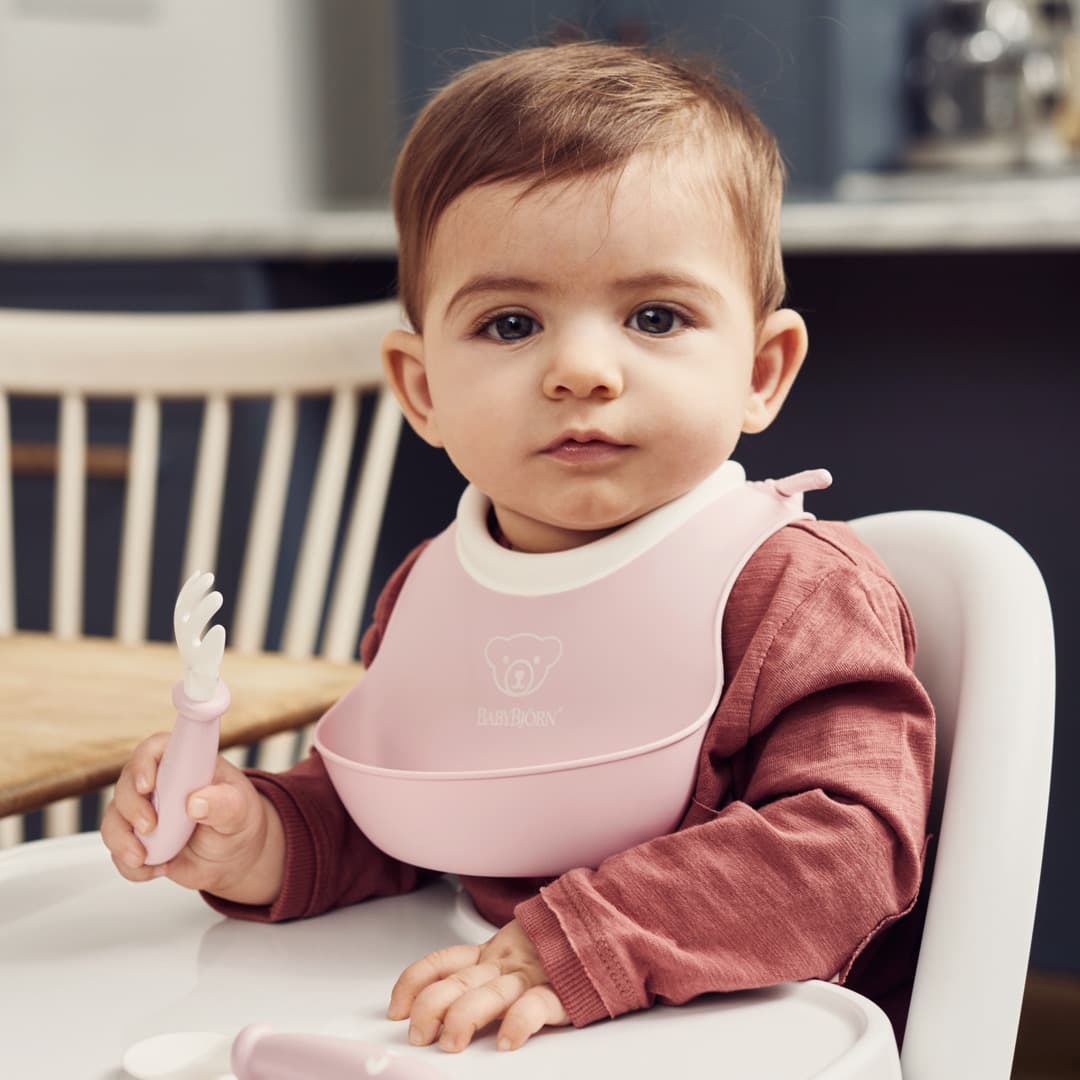 BabyBjörn Liten Haklapp Grön/Rosa 2-pack 5