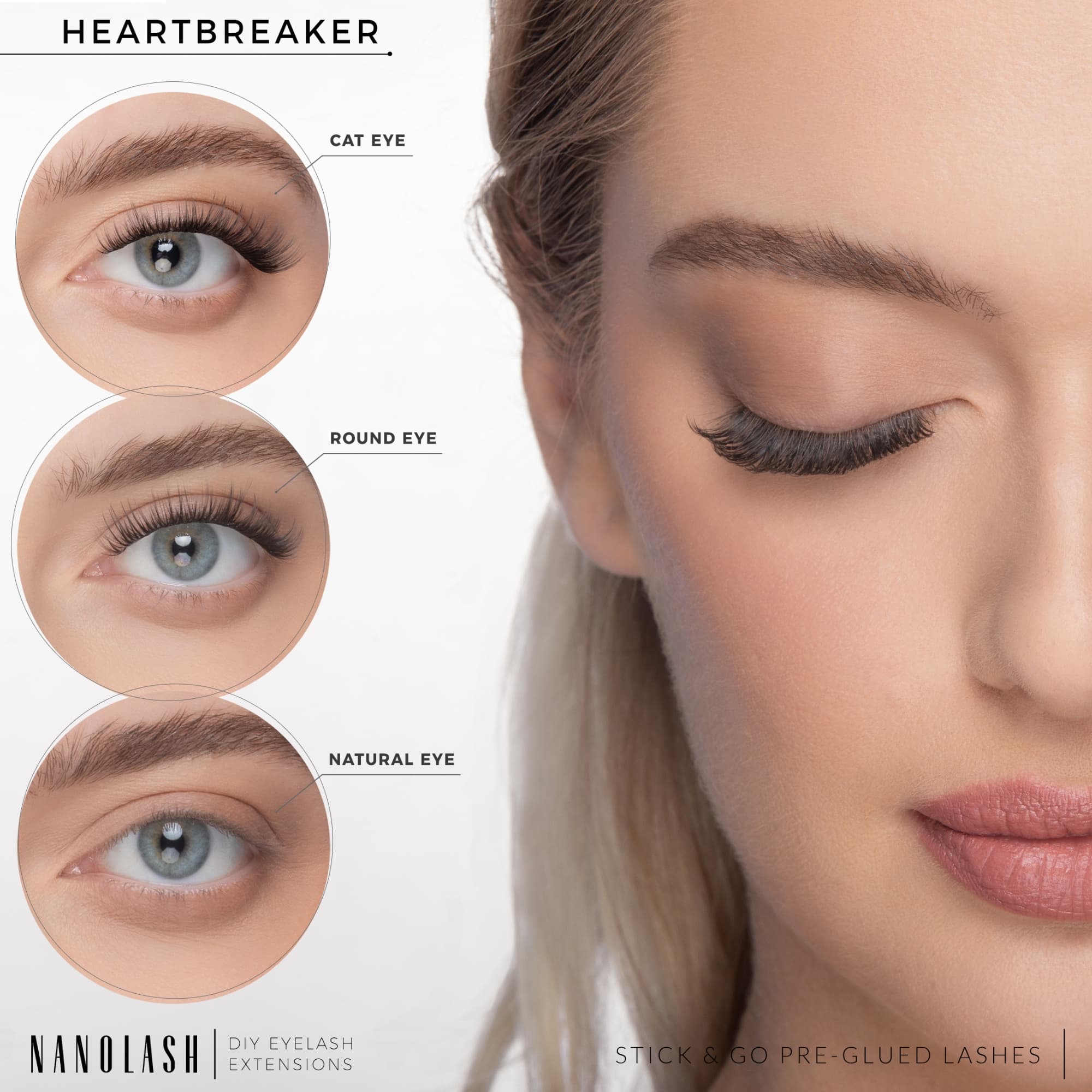 Nanolash Stick&Go Heartbreaker 3