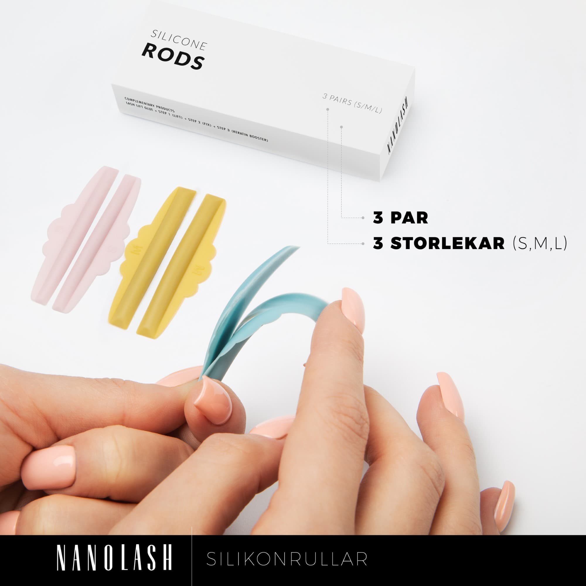 Nanolash Silicone Rods 6 st 4