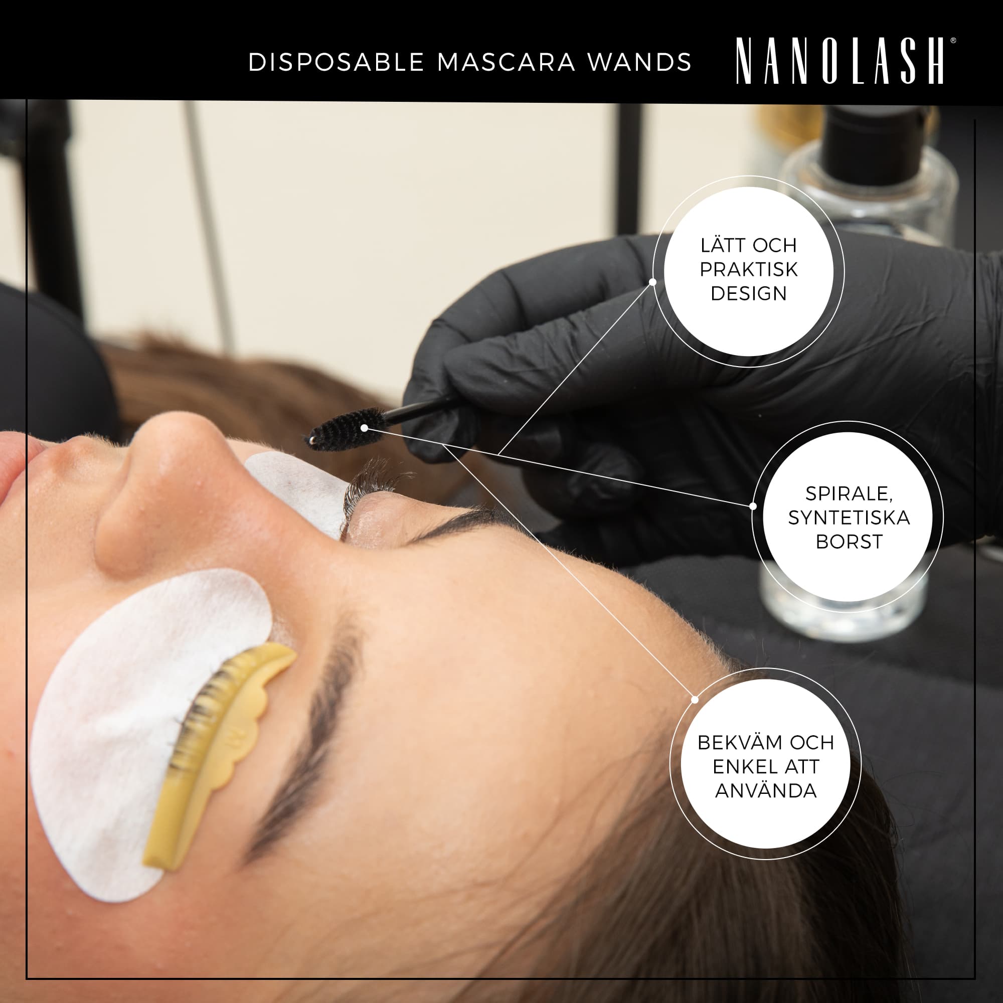 Nanolash Disposable Mascara Wands 50 st 3