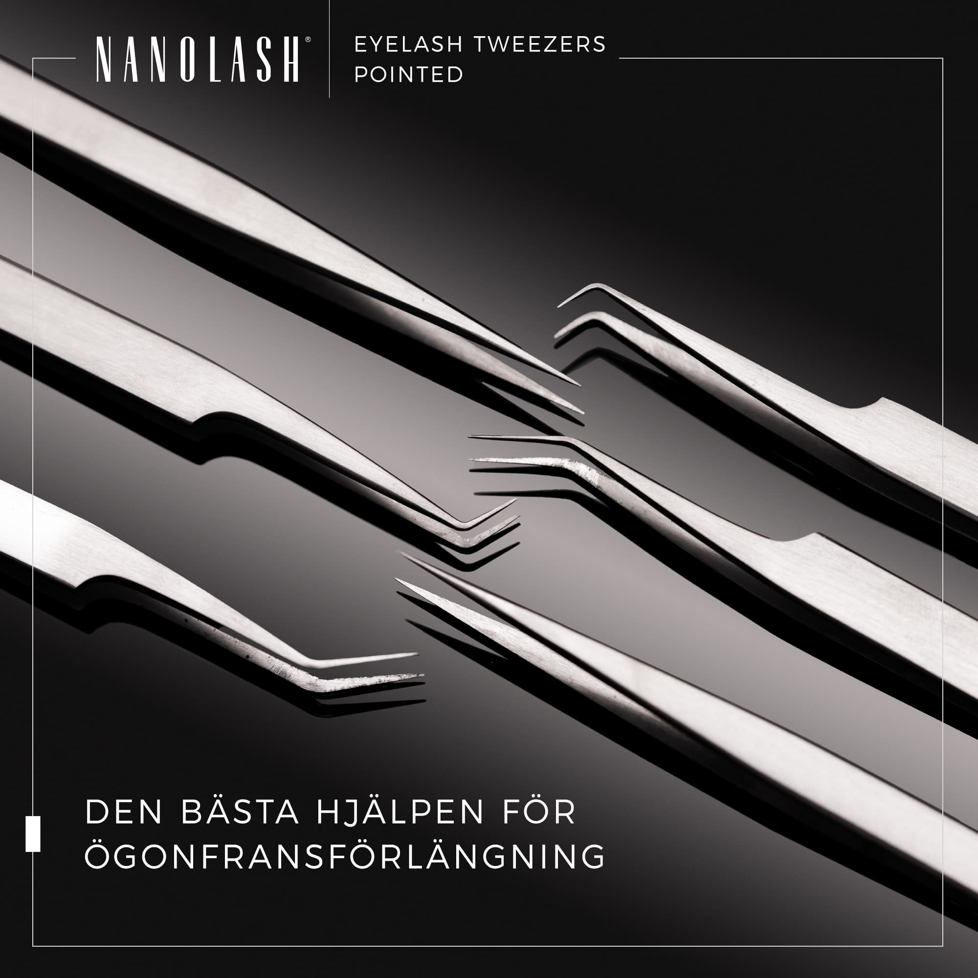 Nanolash Eyelash Tweezer Pointed 5