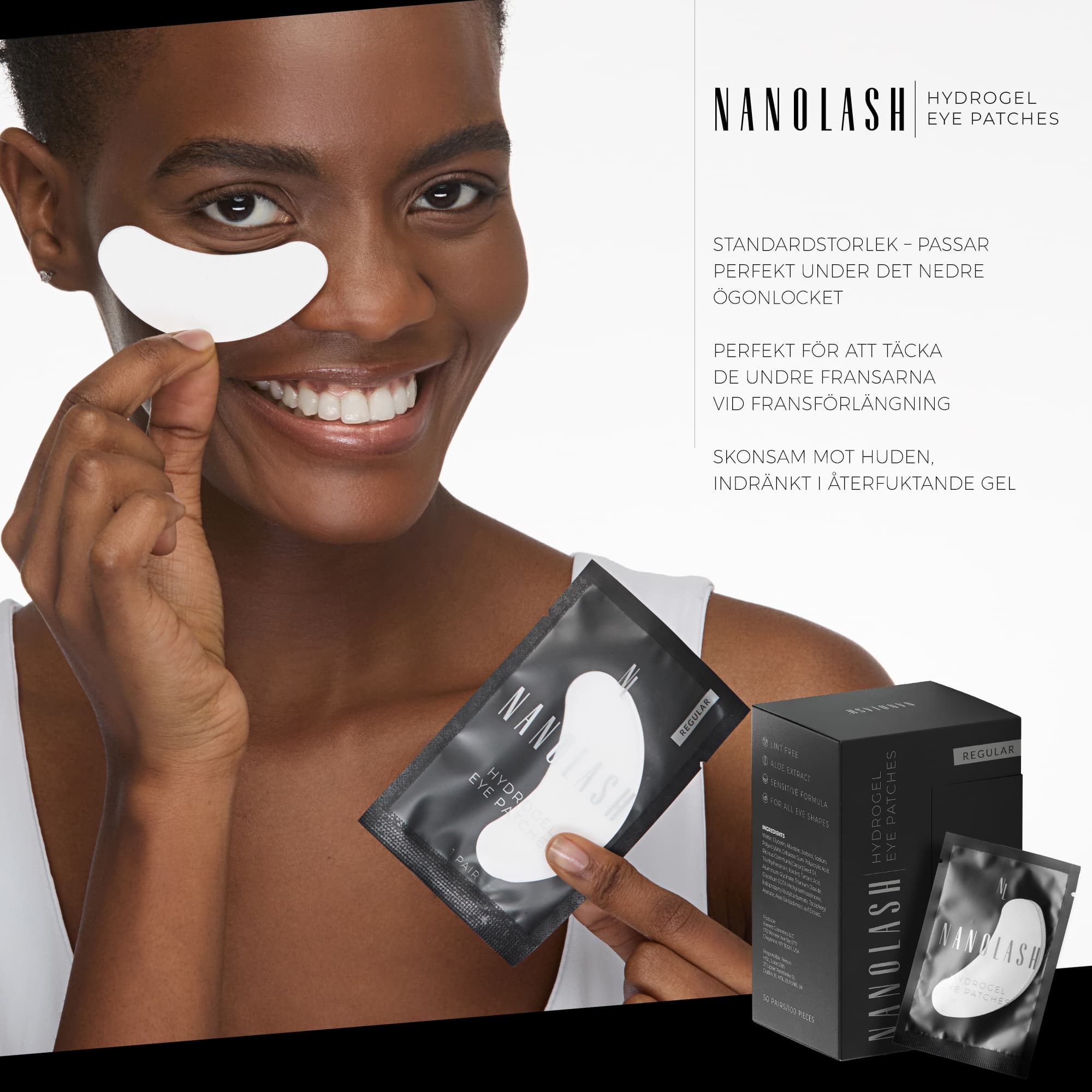 Nanolash Hydrogel Eye Patches 100 st 2