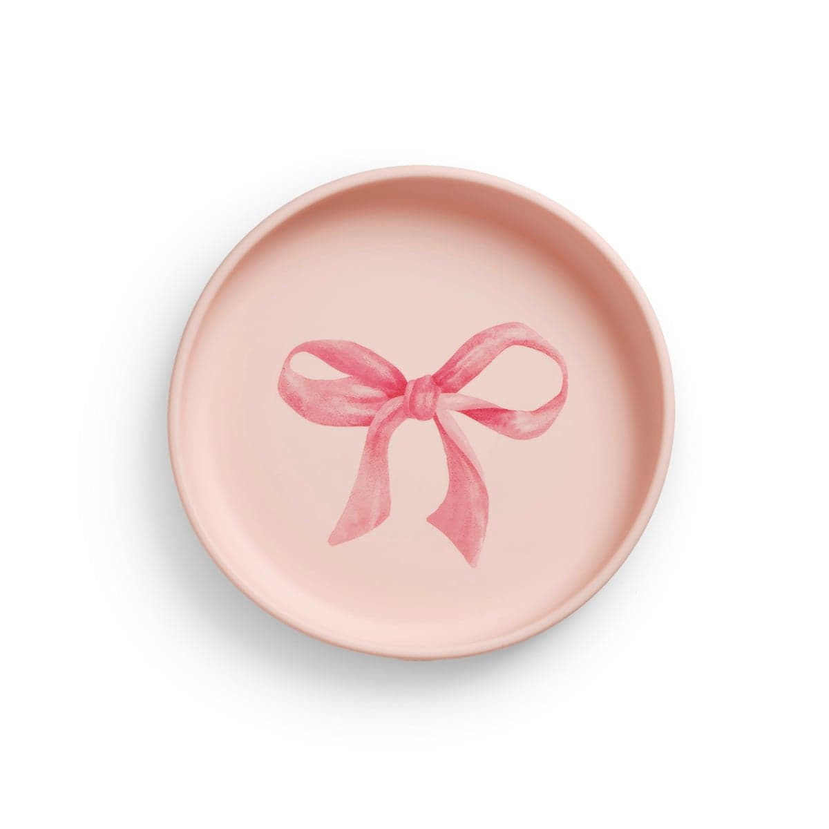 Elodie Silikontallriks Set Rosy Bow - produktbild 4