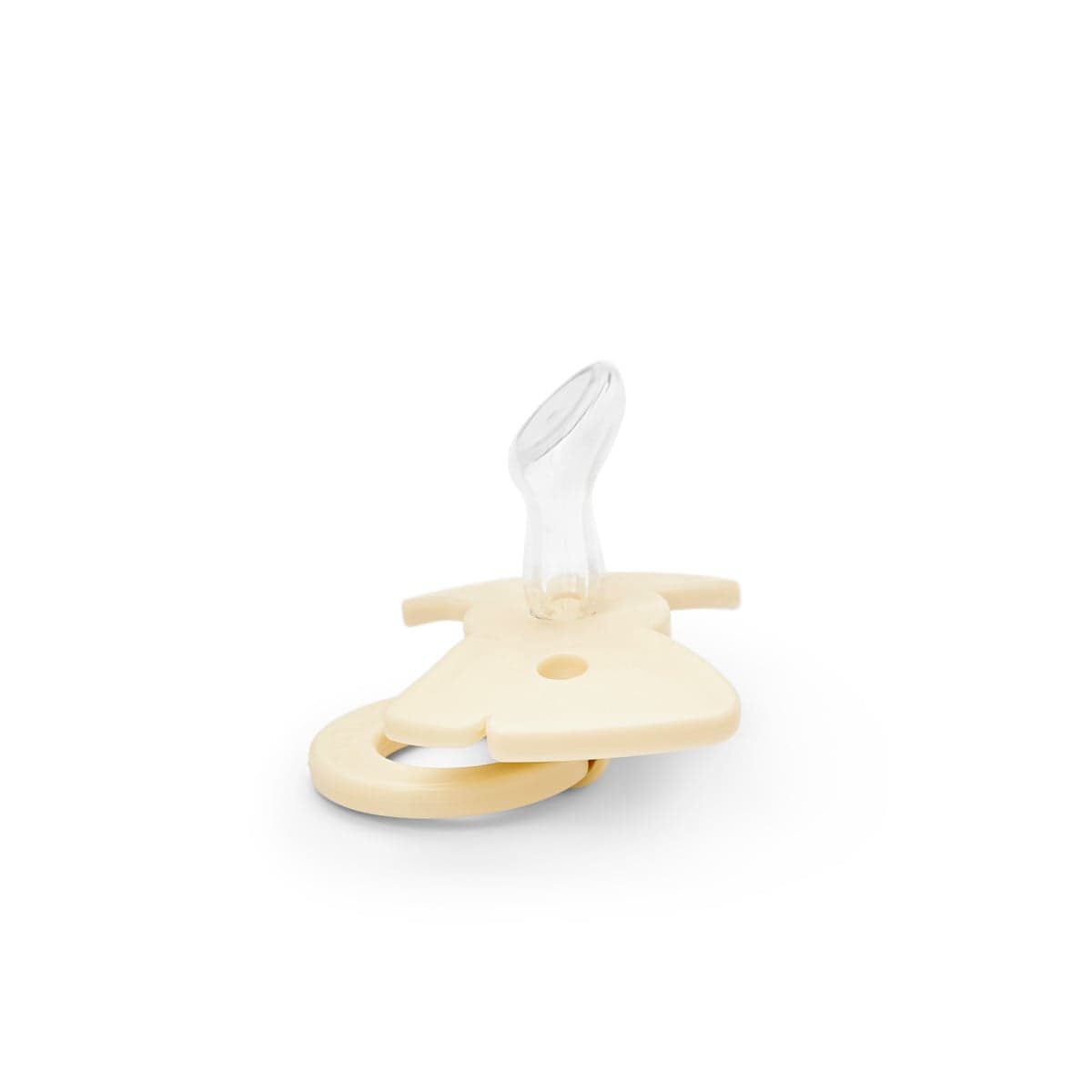 Elodie Binky Bow Silicone 0-6m Oat White - produktbild 3