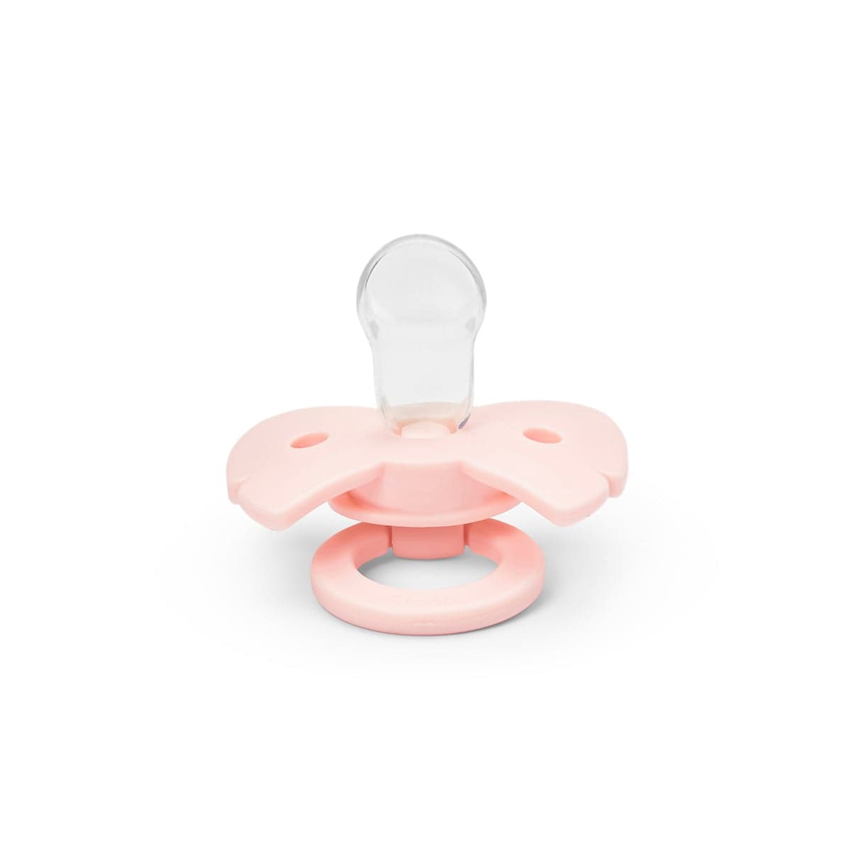 Elodie Binky Bow Silicone 0-6m Misty Pink - produktbild 2